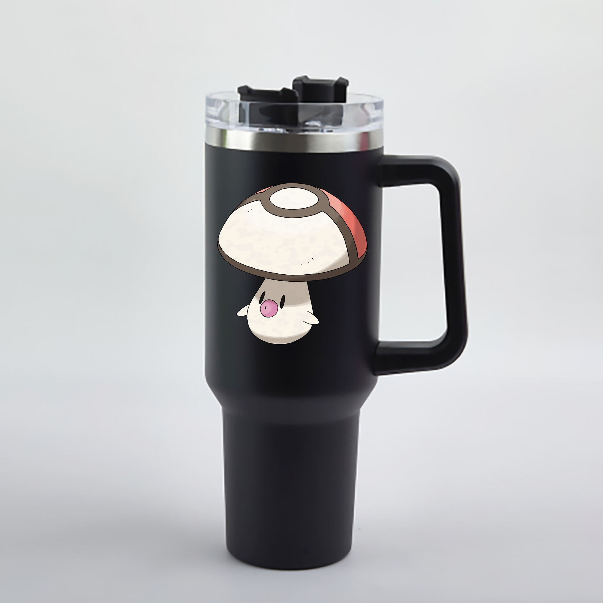 （画像用） ポケットモンスター Pokémon 1200mL車用タンブラー - クリスタルステッカー（プラスチックストロー付き）