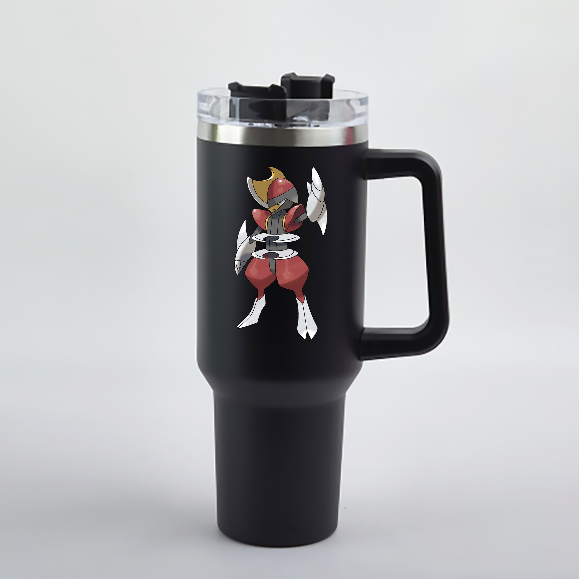 （画像用） ポケットモンスター Pokémon 1200mL車用タンブラー - クリスタルステッカー（プラスチックストロー付き）