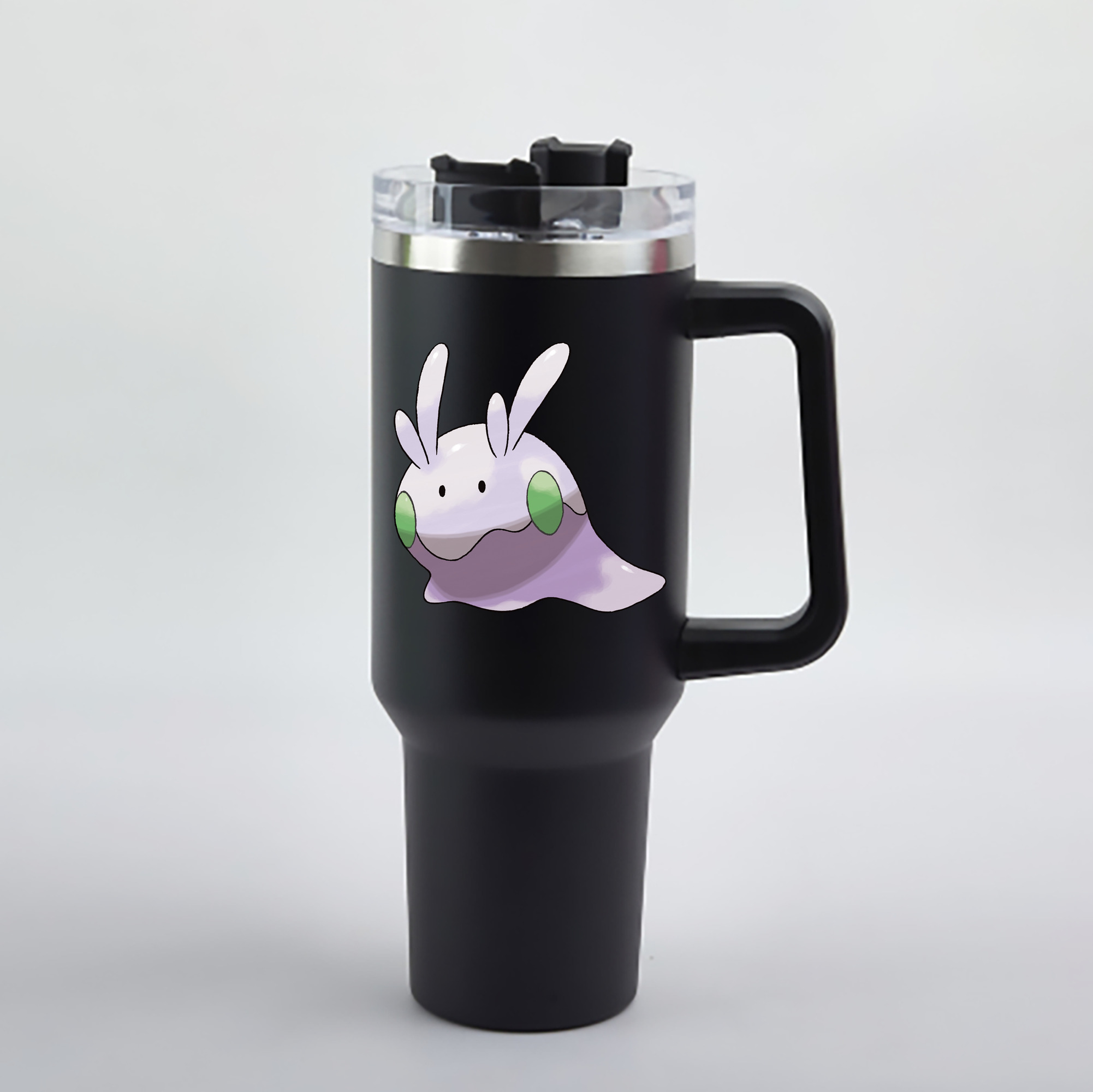 （画像用） ポケットモンスター Pokémon 1200mL車用タンブラー - クリスタルステッカー（プラスチックストロー付き）