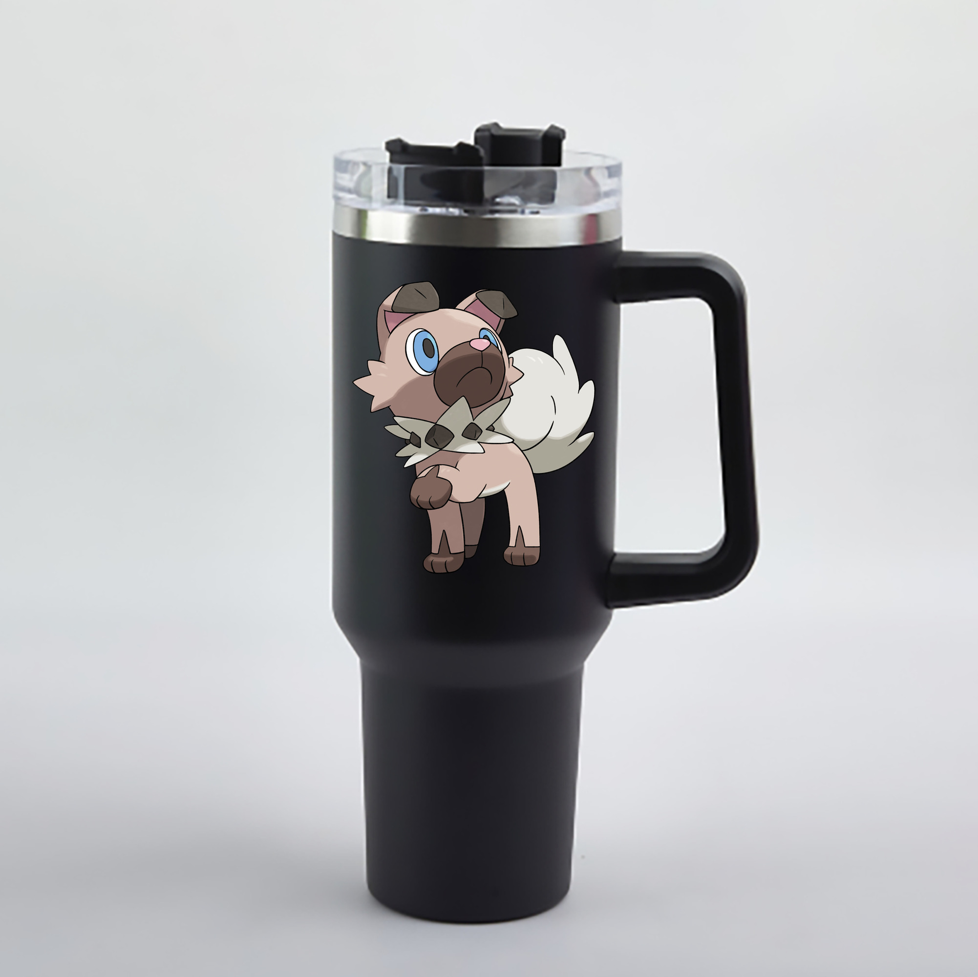 （画像用） ポケットモンスター Pokémon 1200mL車用タンブラー - クリスタルステッカー（プラスチックストロー付き）