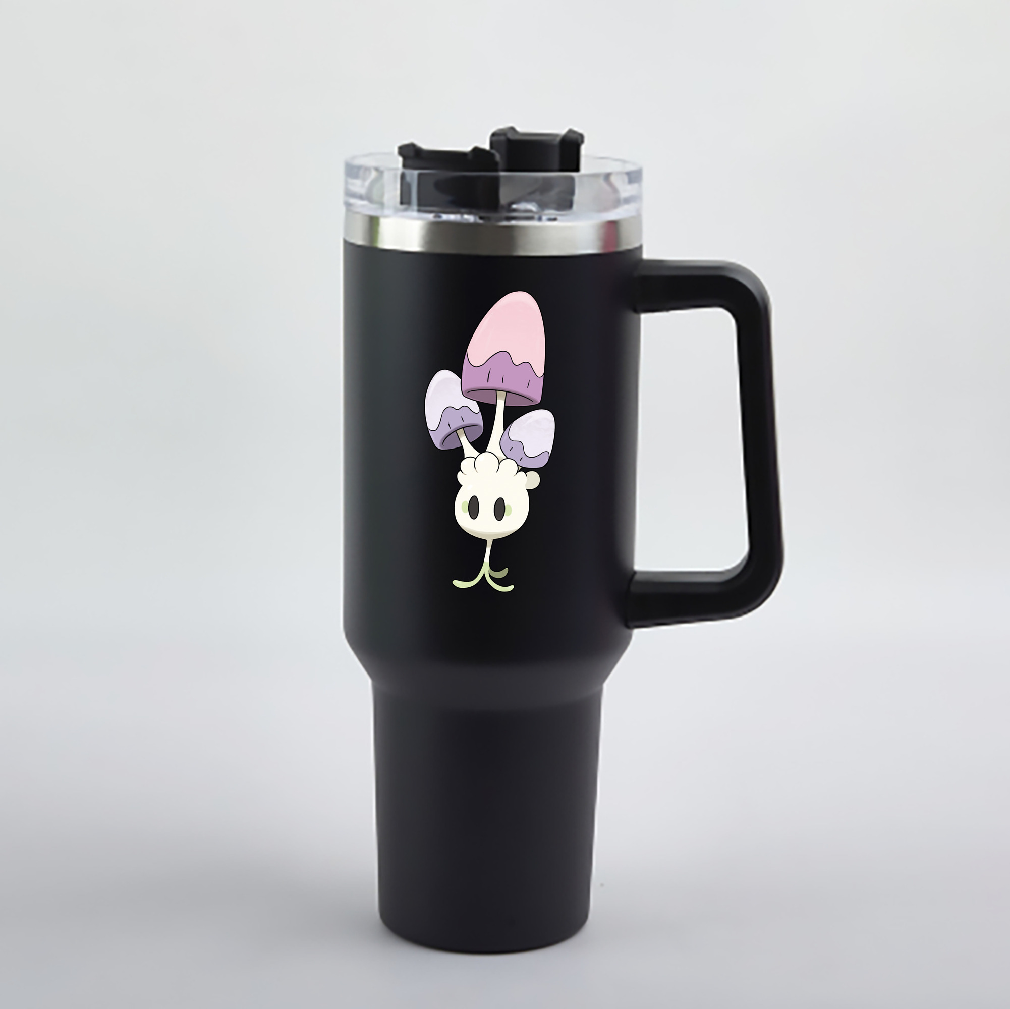 （画像用） ポケットモンスター Pokémon 1200mL車用タンブラー - クリスタルステッカー（プラスチックストロー付き）