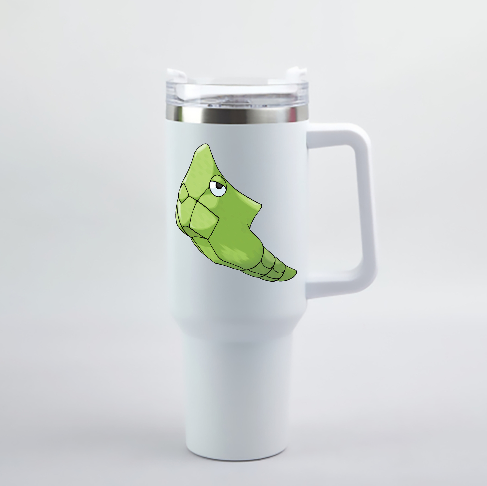 （画像用） ポケットモンスター Pokémon 1200mL車用タンブラー - クリスタルステッカー（プラスチックストロー付き）