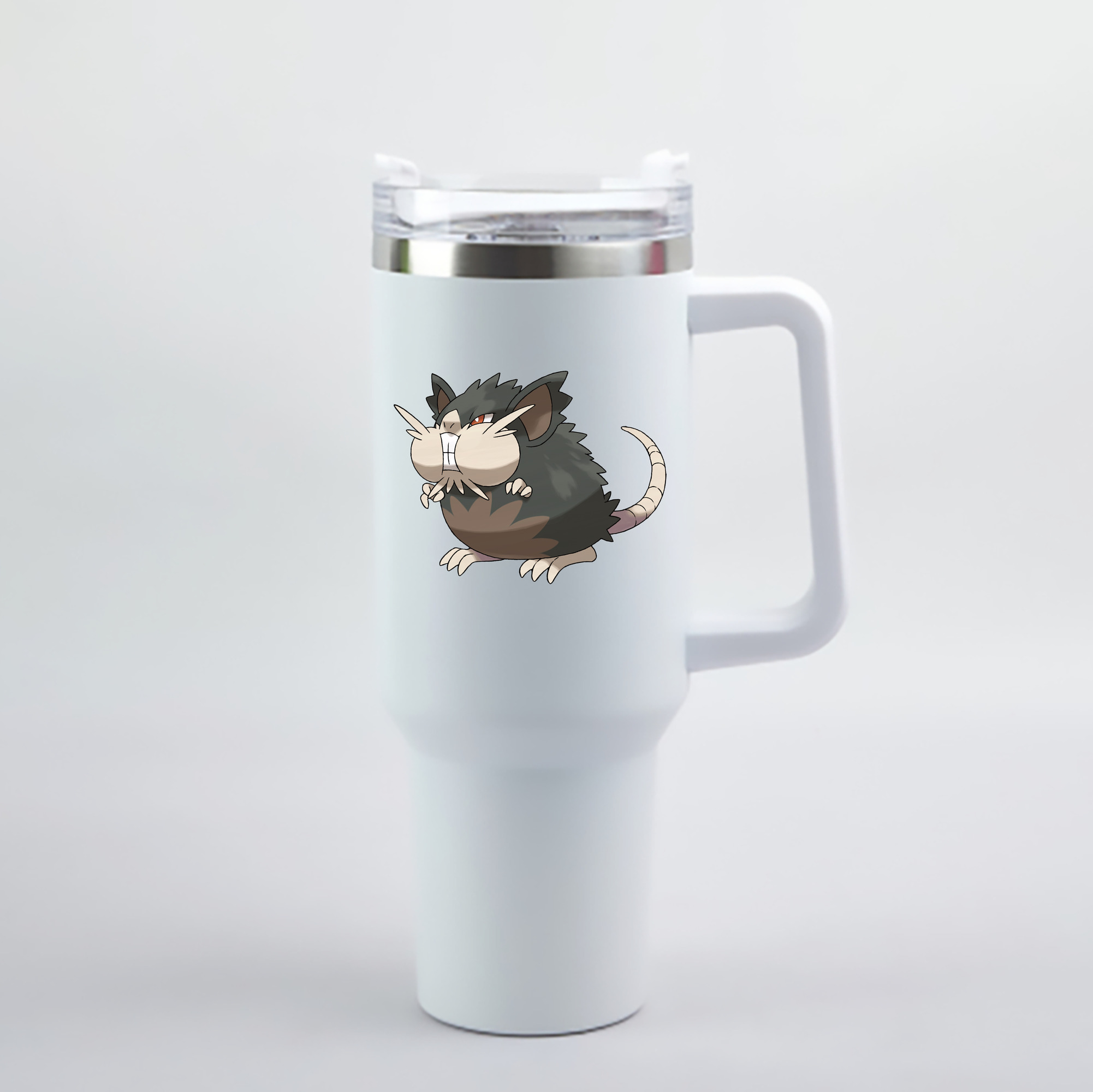 （画像用） ポケットモンスター Pokémon 1200mL車用タンブラー - クリスタルステッカー（プラスチックストロー付き）
