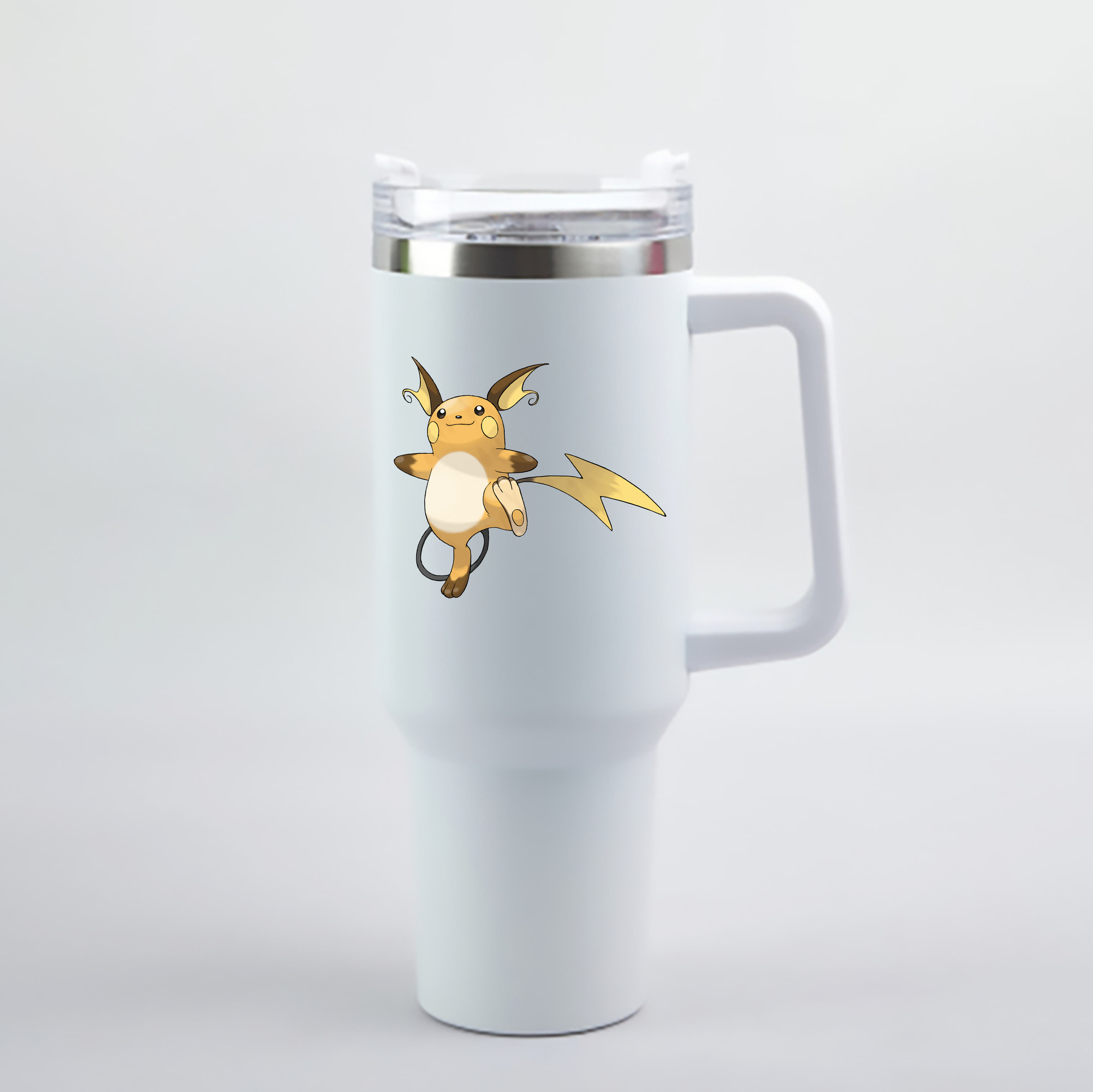 （画像用） ポケットモンスター Pokémon 1200mL車用タンブラー - クリスタルステッカー（プラスチックストロー付き）
