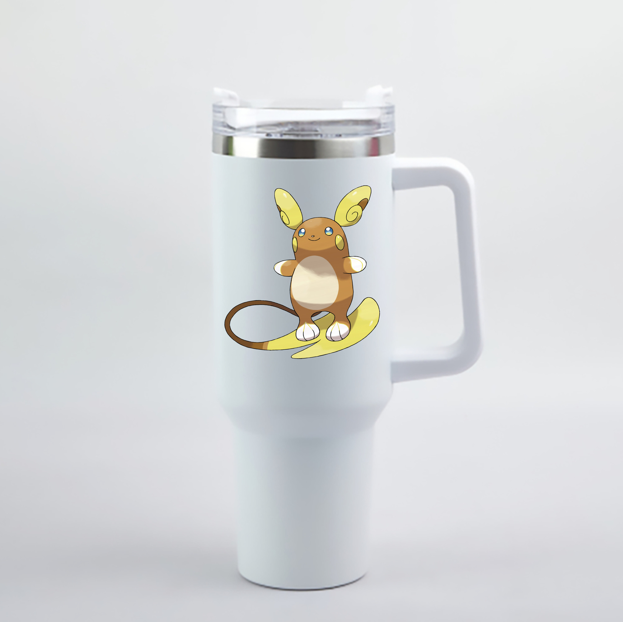 （画像用） ポケットモンスター Pokémon 1200mL車用タンブラー - クリスタルステッカー（プラスチックストロー付き）