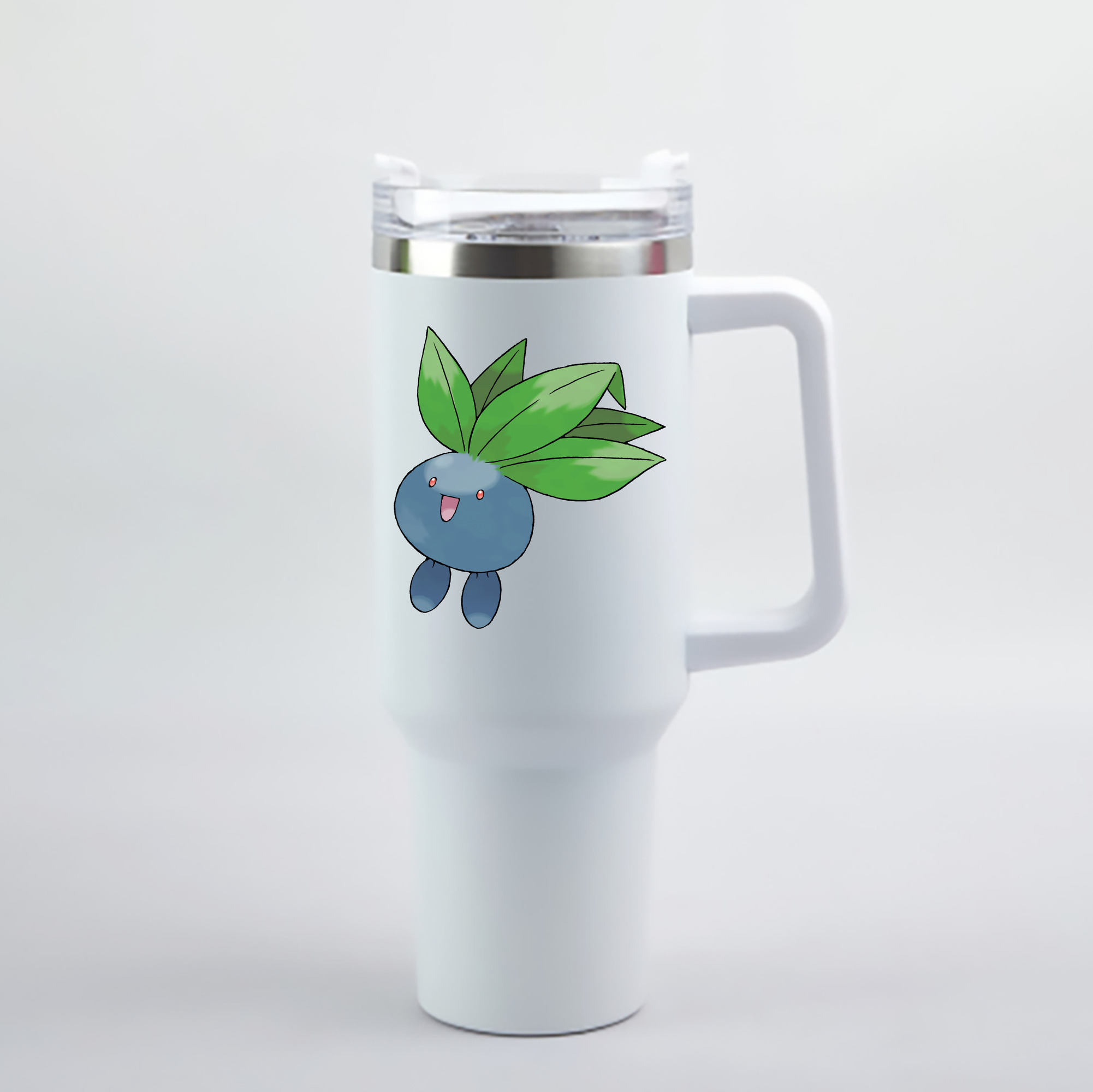 （画像用） ポケットモンスター Pokémon 1200mL車用タンブラー - クリスタルステッカー（プラスチックストロー付き）