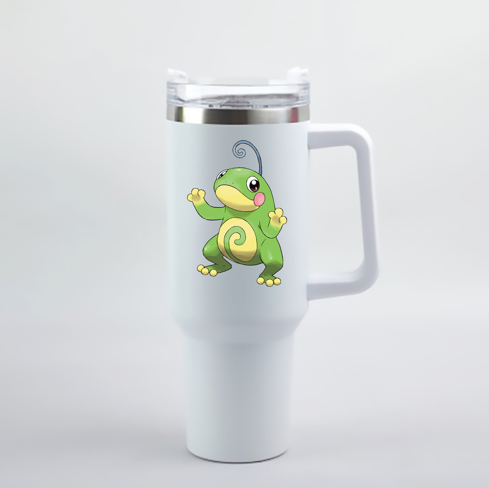 （画像用） ポケットモンスター Pokémon 1200mL車用タンブラー - クリスタルステッカー（プラスチックストロー付き）