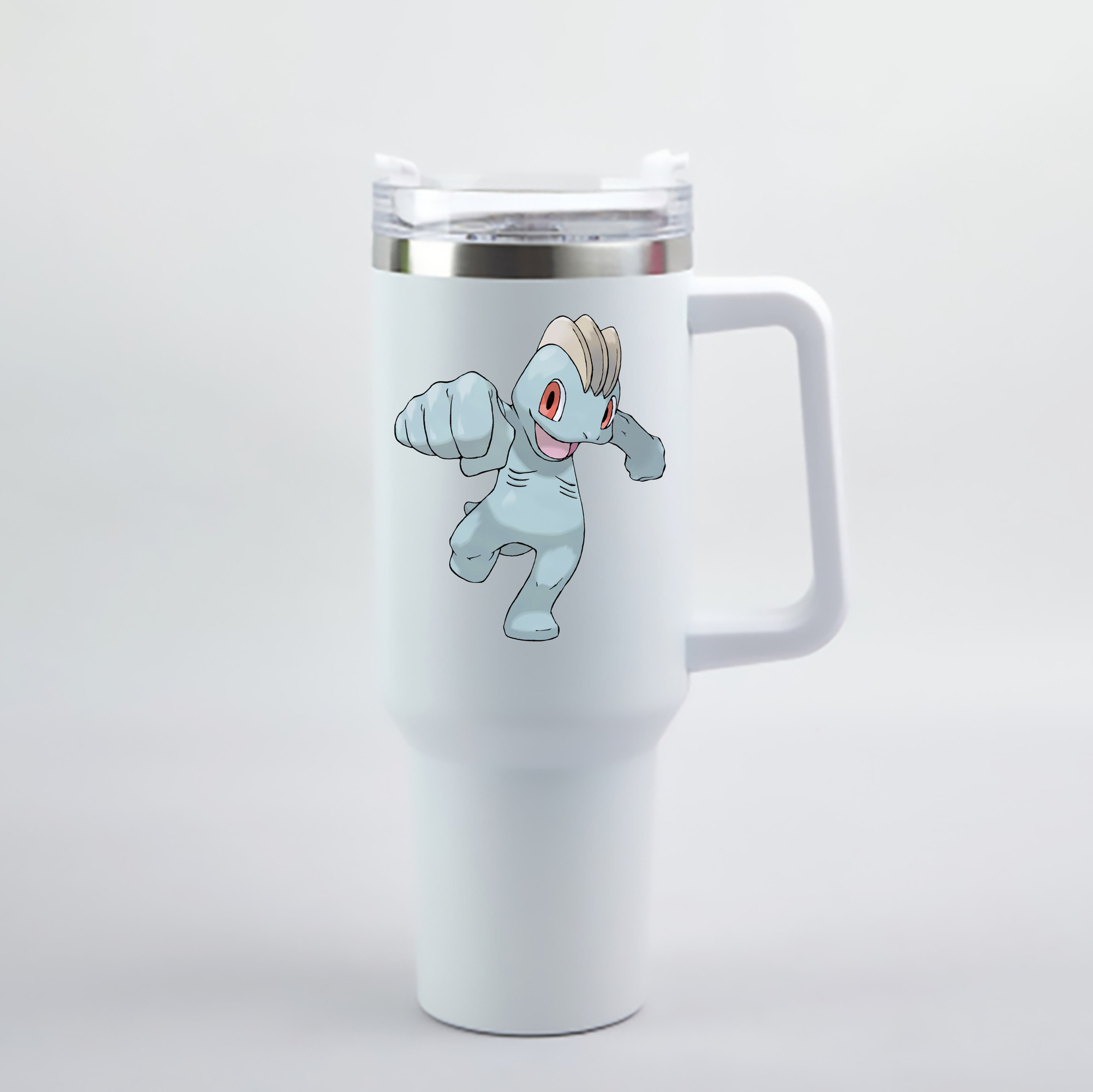 （画像用） ポケットモンスター Pokémon 1200mL車用タンブラー - クリスタルステッカー（プラスチックストロー付き）