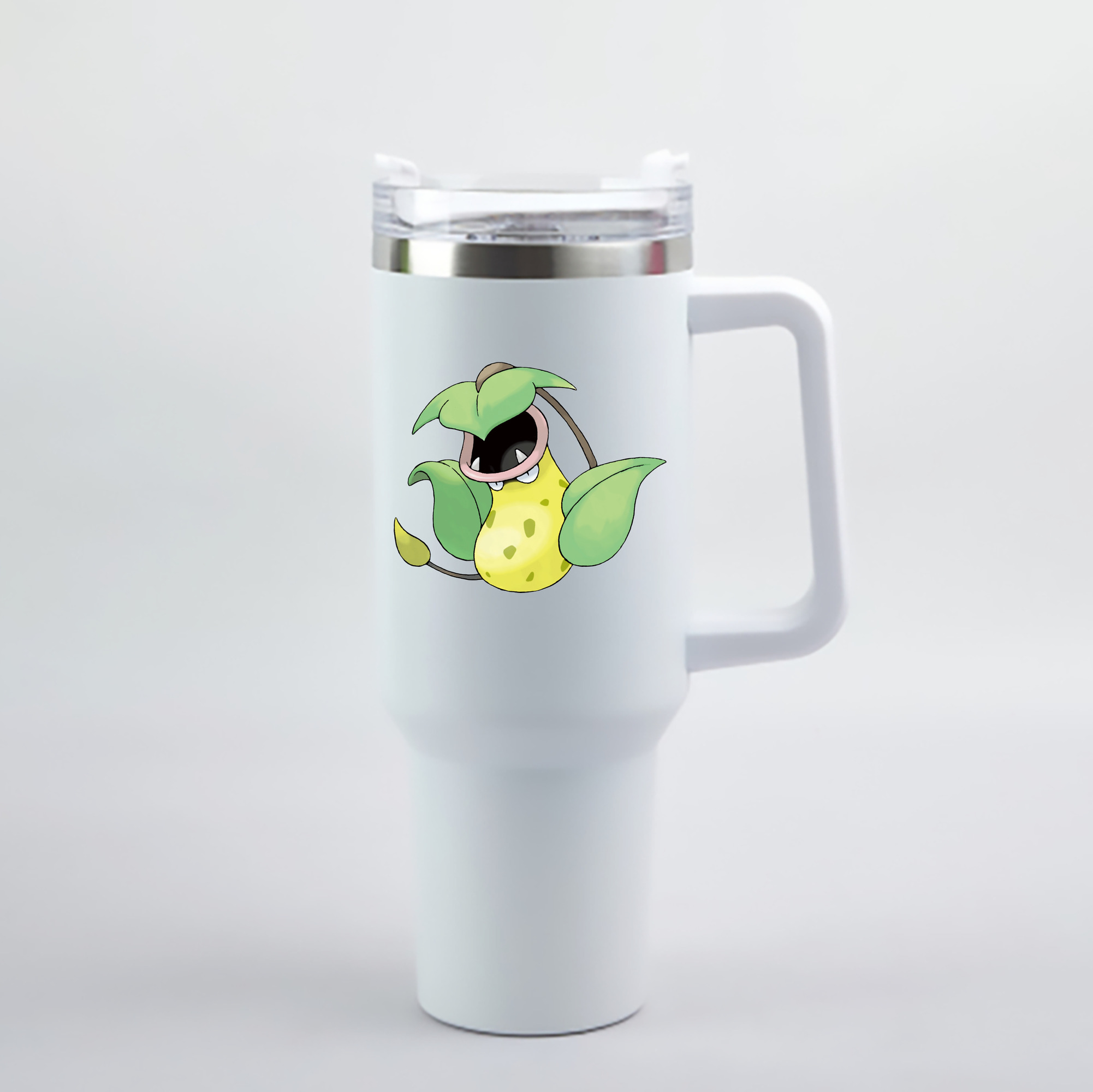 （画像用） ポケットモンスター Pokémon 1200mL車用タンブラー - クリスタルステッカー（プラスチックストロー付き）