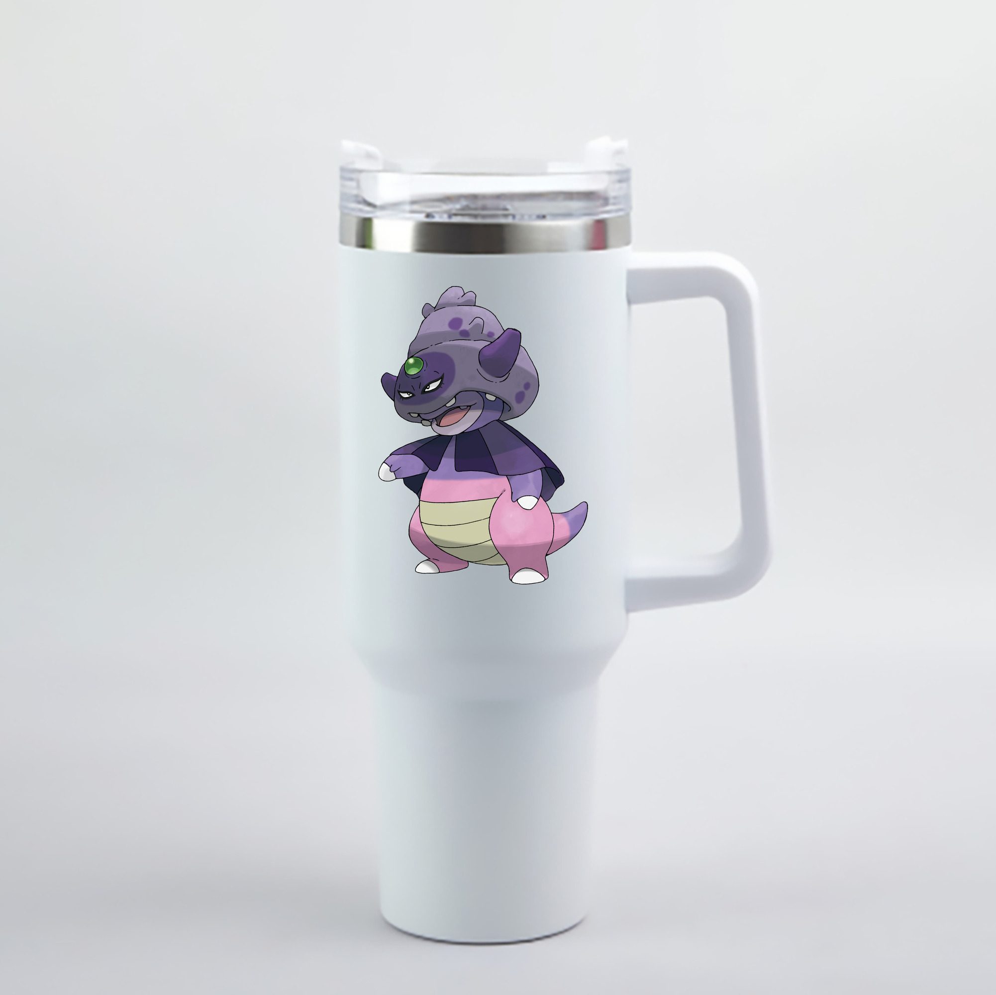 （画像用） ポケットモンスター Pokémon 1200mL車用タンブラー - クリスタルステッカー（プラスチックストロー付き）