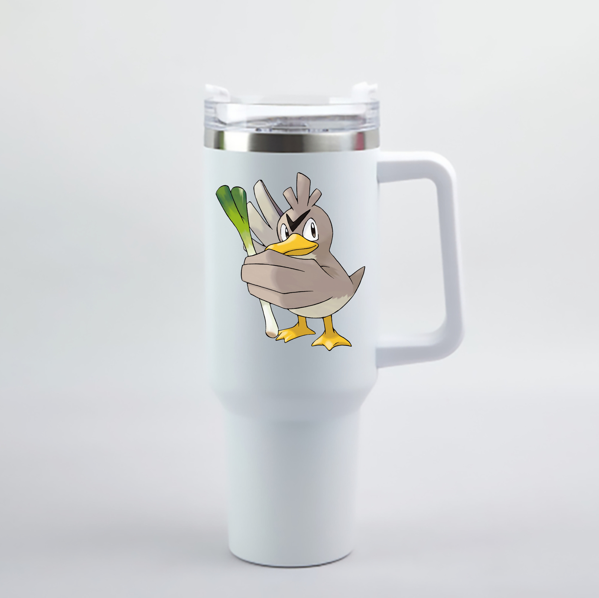 （画像用） ポケットモンスター Pokémon 1200mL車用タンブラー - クリスタルステッカー（プラスチックストロー付き）