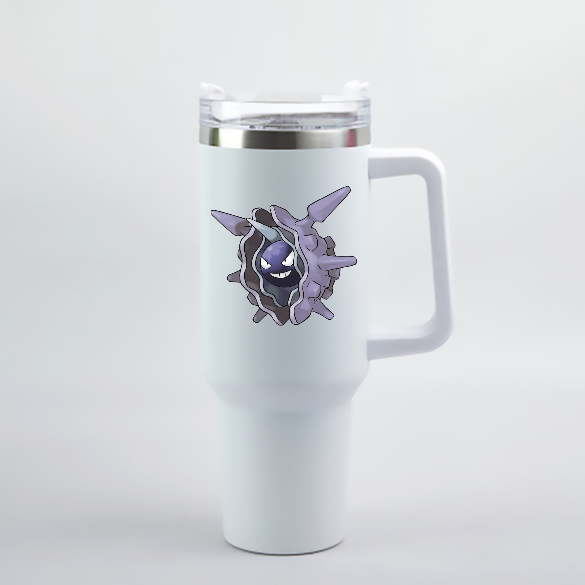 （画像用） ポケットモンスター Pokémon 1200mL車用タンブラー - クリスタルステッカー（プラスチックストロー付き）
