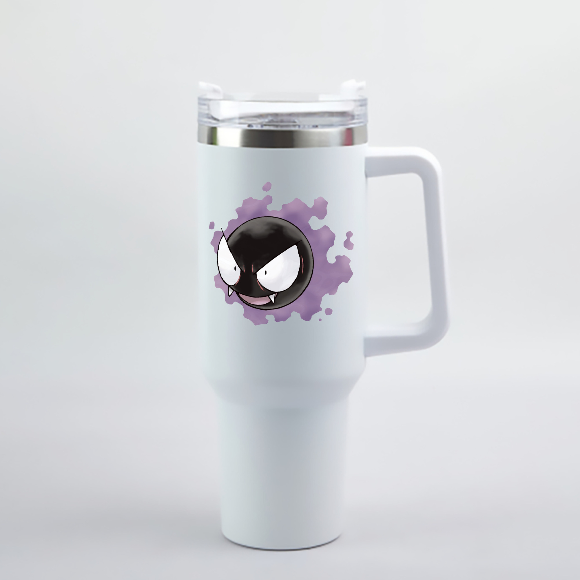 （画像用） ポケットモンスター Pokémon 1200mL車用タンブラー - クリスタルステッカー（プラスチックストロー付き）