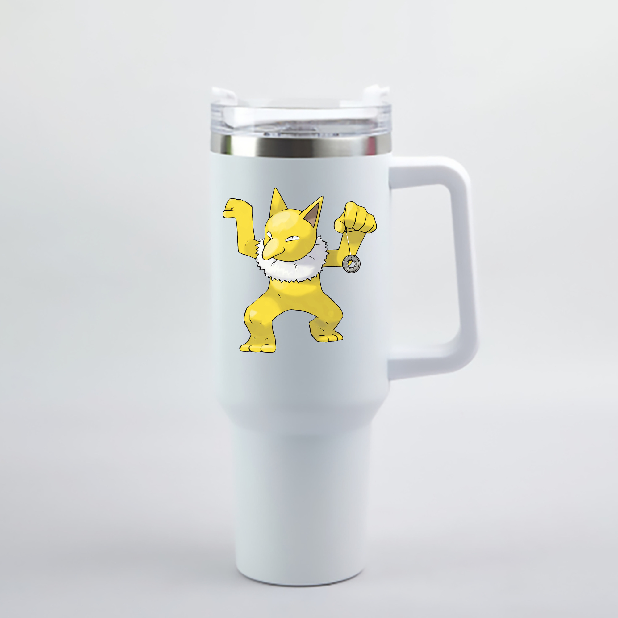 （画像用） ポケットモンスター Pokémon 1200mL車用タンブラー - クリスタルステッカー（プラスチックストロー付き）