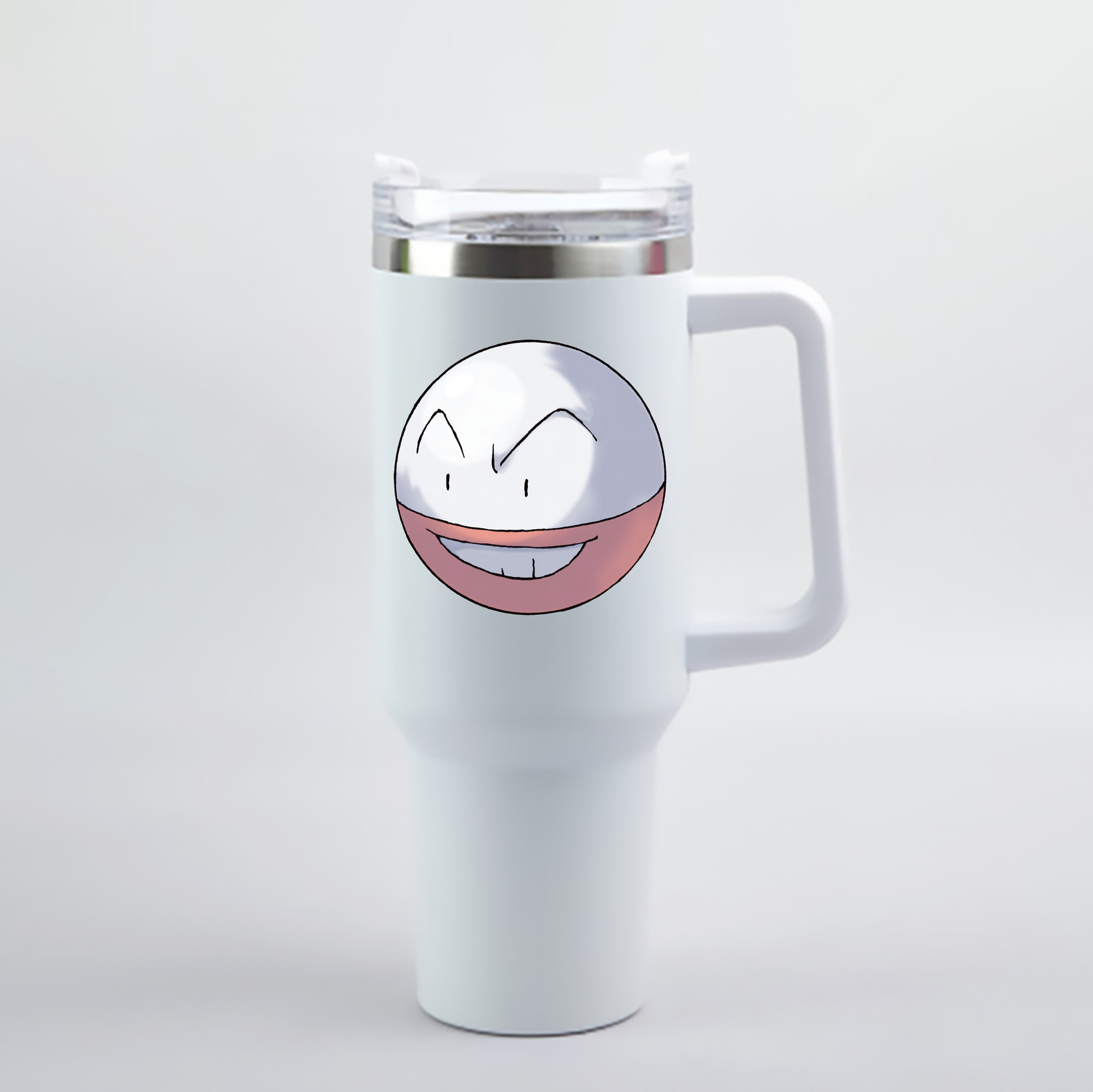 （画像用） ポケットモンスター Pokémon 1200mL車用タンブラー - クリスタルステッカー（プラスチックストロー付き）