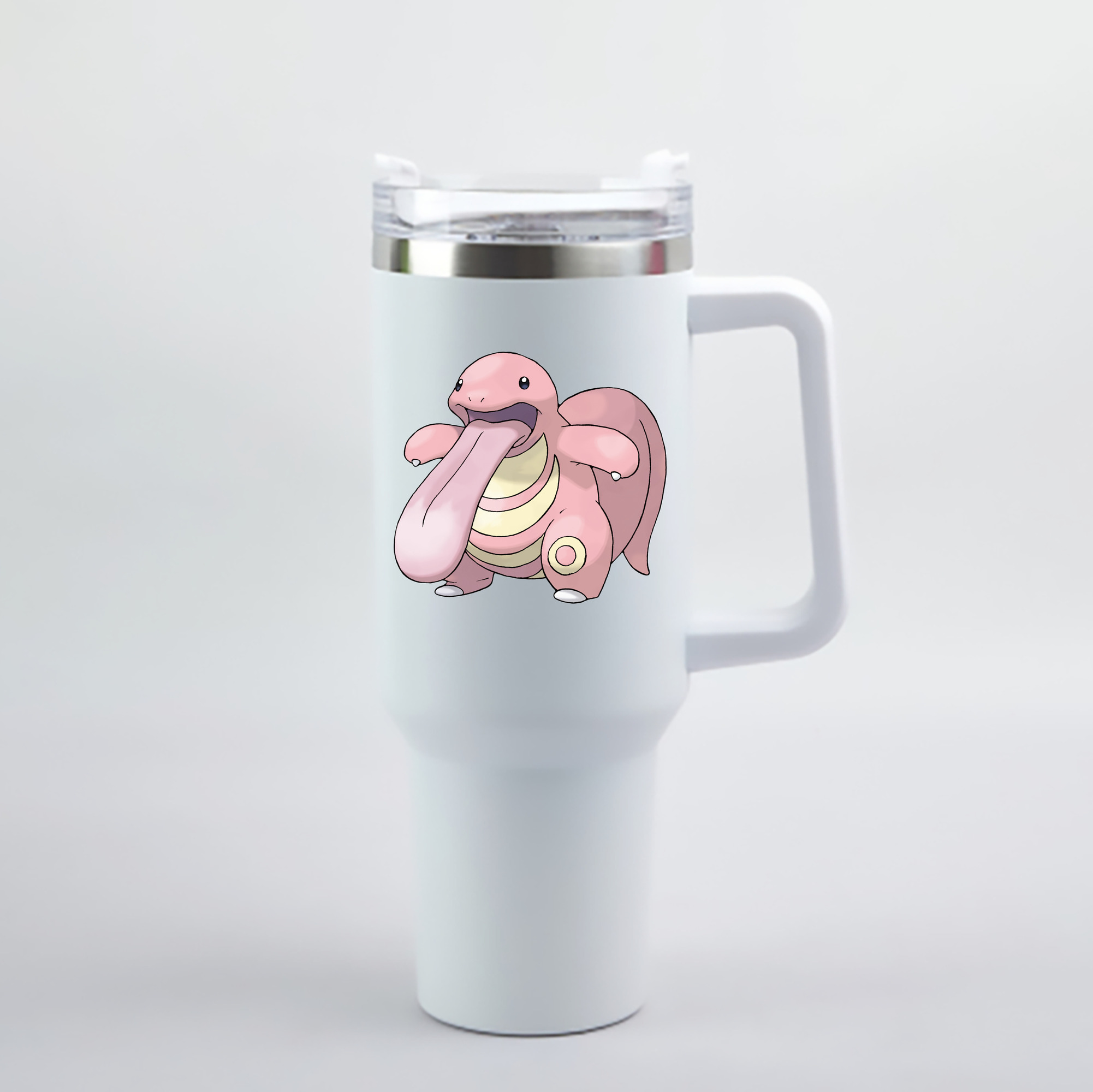 （画像用） ポケットモンスター Pokémon 1200mL車用タンブラー - クリスタルステッカー（プラスチックストロー付き）