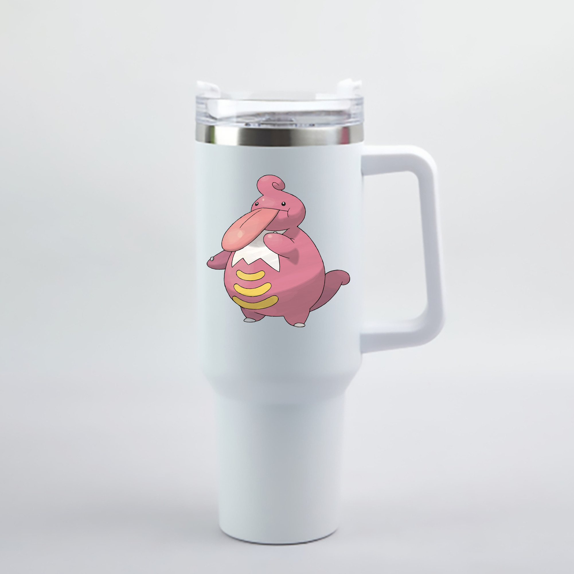 （画像用） ポケットモンスター Pokémon 1200mL車用タンブラー - クリスタルステッカー（プラスチックストロー付き）