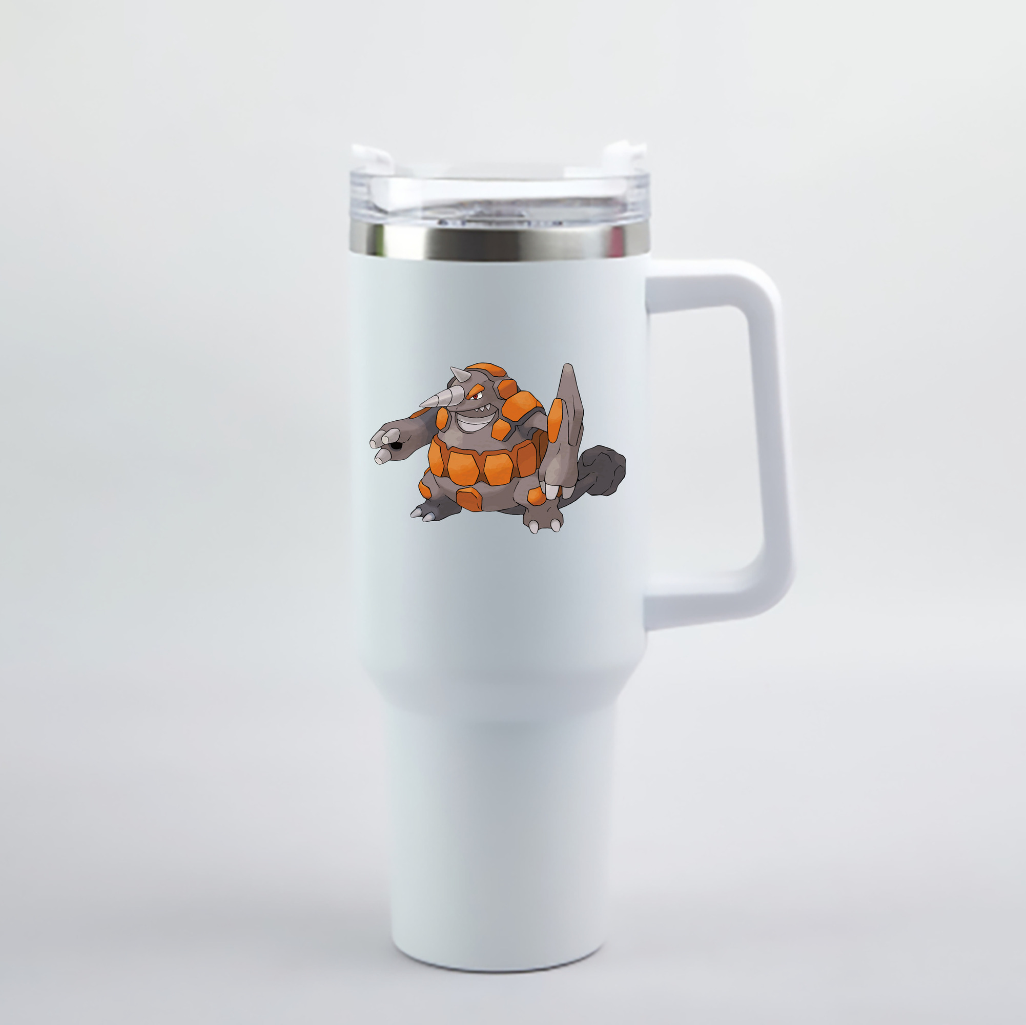 （画像用） ポケットモンスター Pokémon 1200mL車用タンブラー - クリスタルステッカー（プラスチックストロー付き）