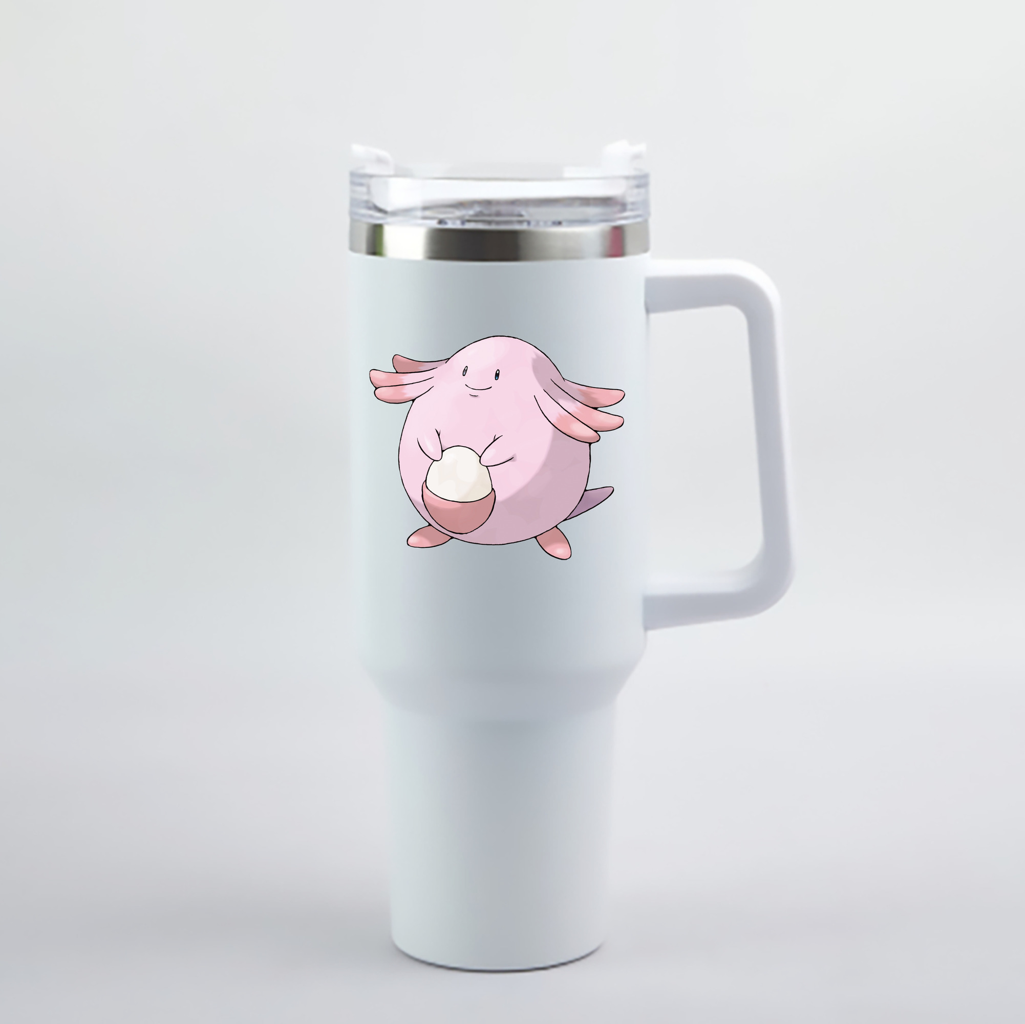 （画像用） ポケットモンスター Pokémon 1200mL車用タンブラー - クリスタルステッカー（プラスチックストロー付き）