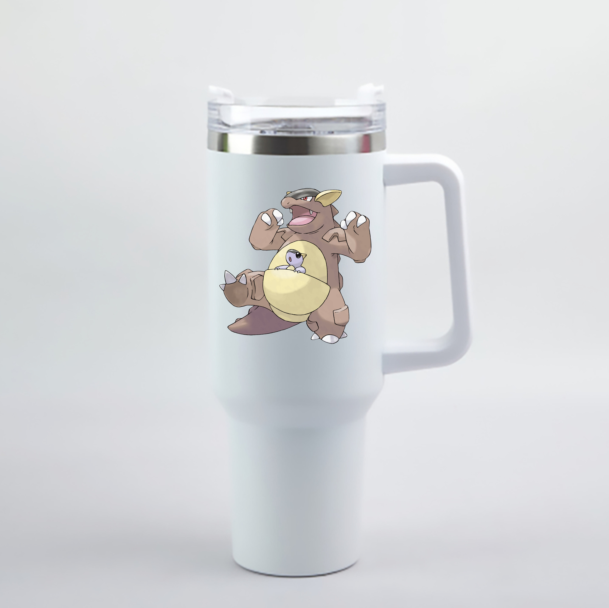 （画像用） ポケットモンスター Pokémon 1200mL車用タンブラー - クリスタルステッカー（プラスチックストロー付き）