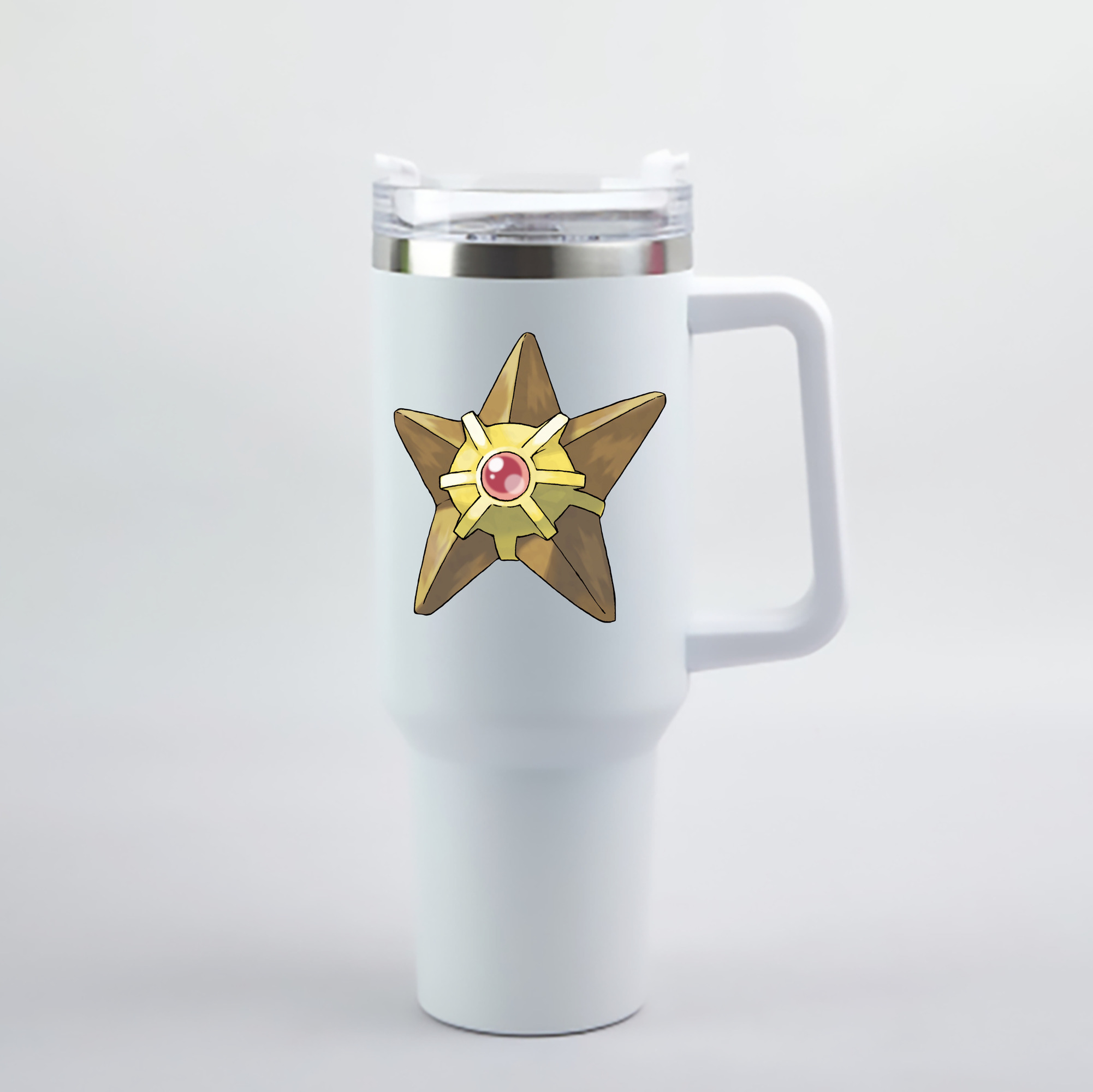 （画像用） ポケットモンスター Pokémon 1200mL車用タンブラー - クリスタルステッカー（プラスチックストロー付き）