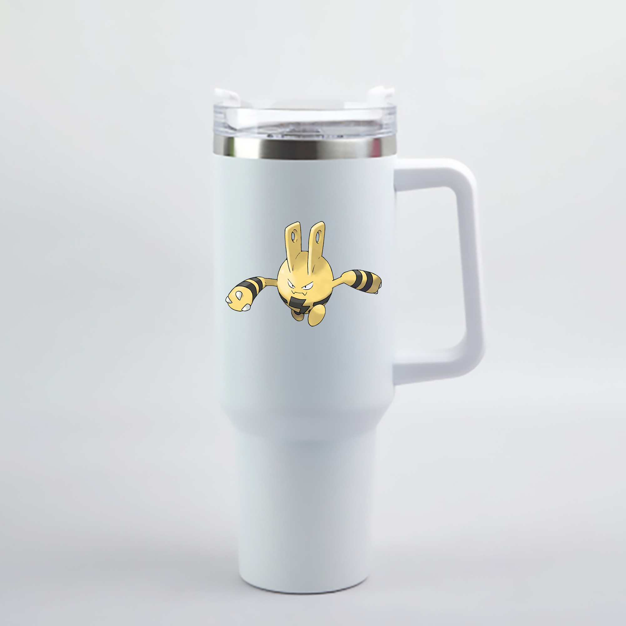 （画像用） ポケットモンスター Pokémon 1200mL車用タンブラー - クリスタルステッカー（プラスチックストロー付き）