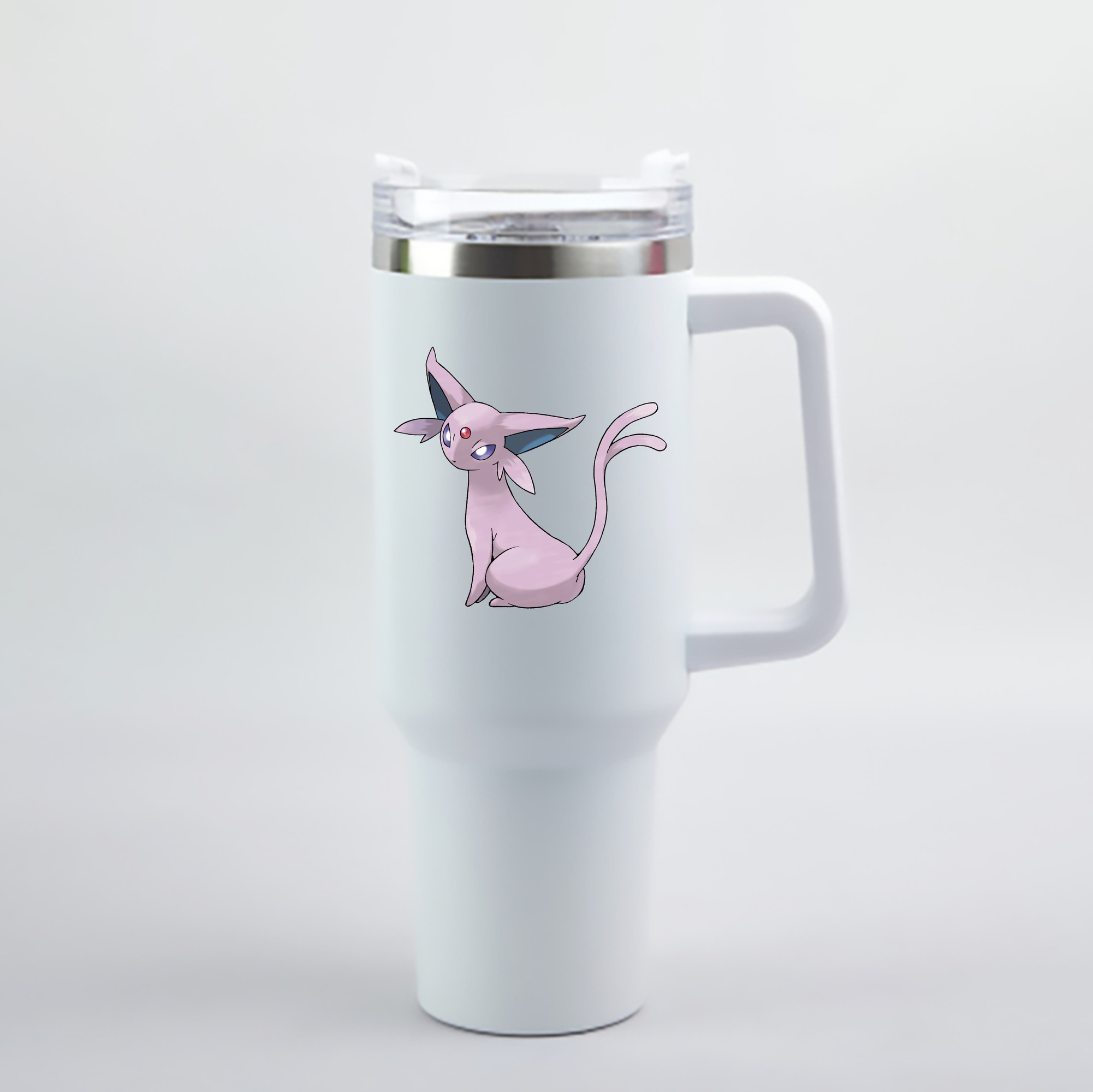 （画像用） ポケットモンスター Pokémon 1200mL車用タンブラー - クリスタルステッカー（プラスチックストロー付き）