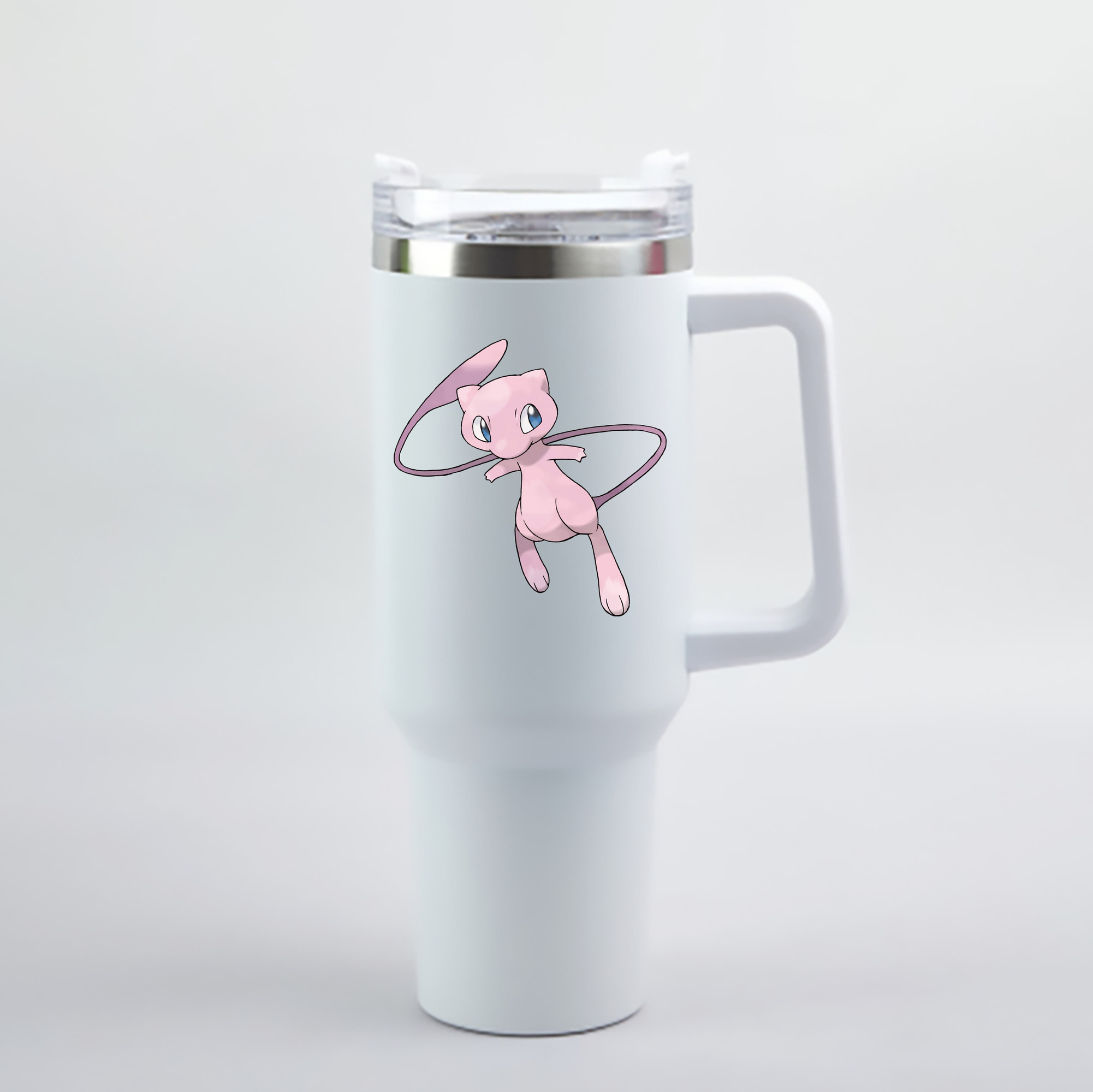 （画像用） ポケットモンスター Pokémon 1200mL車用タンブラー - クリスタルステッカー（プラスチックストロー付き）
