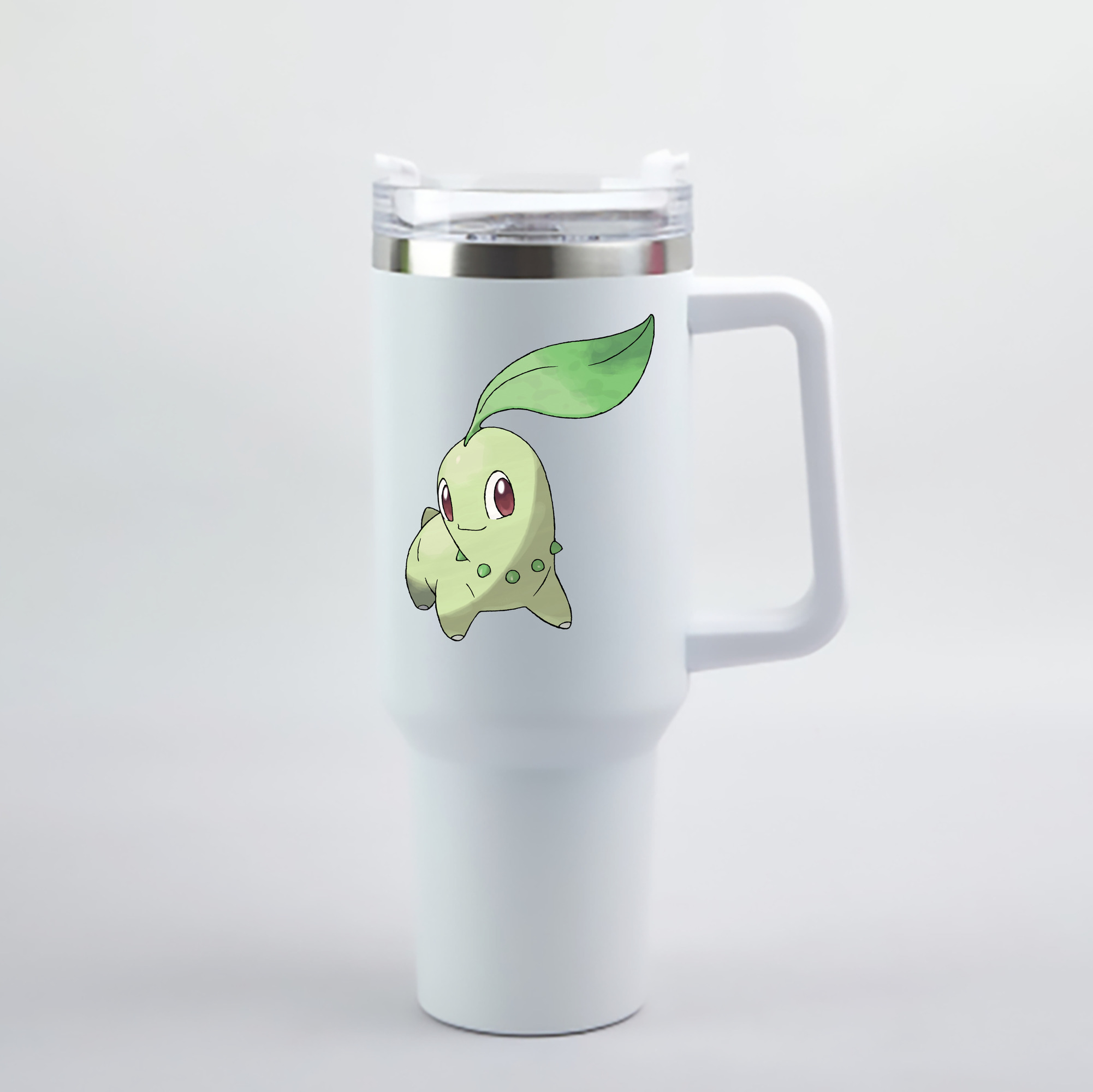 （画像用） ポケットモンスター Pokémon 1200mL車用タンブラー - クリスタルステッカー（プラスチックストロー付き）