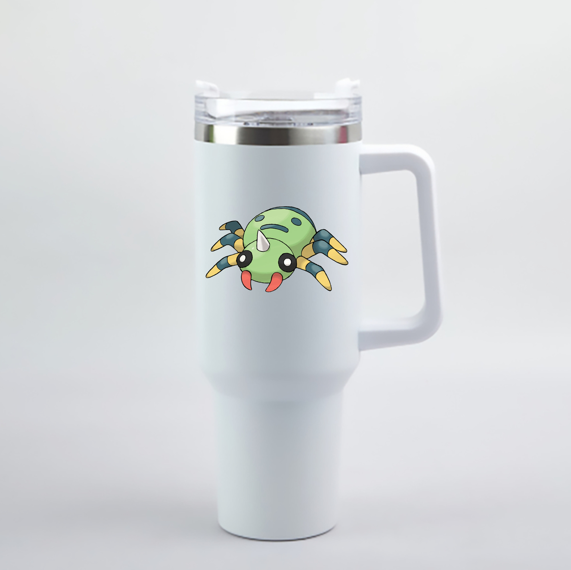 （画像用） ポケットモンスター Pokémon 1200mL車用タンブラー - クリスタルステッカー（プラスチックストロー付き）