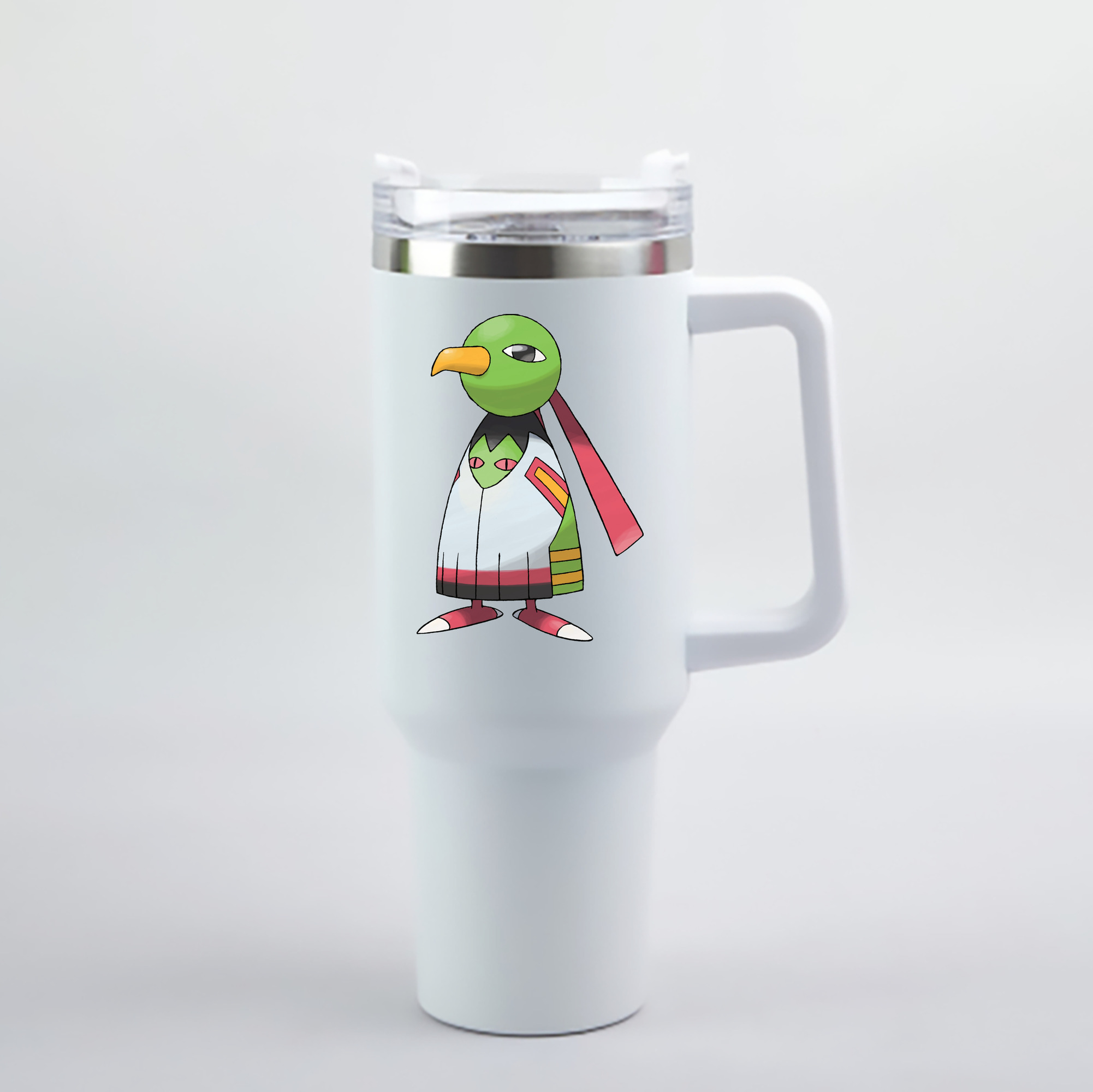 （画像用） ポケットモンスター Pokémon 1200mL車用タンブラー - クリスタルステッカー（プラスチックストロー付き）