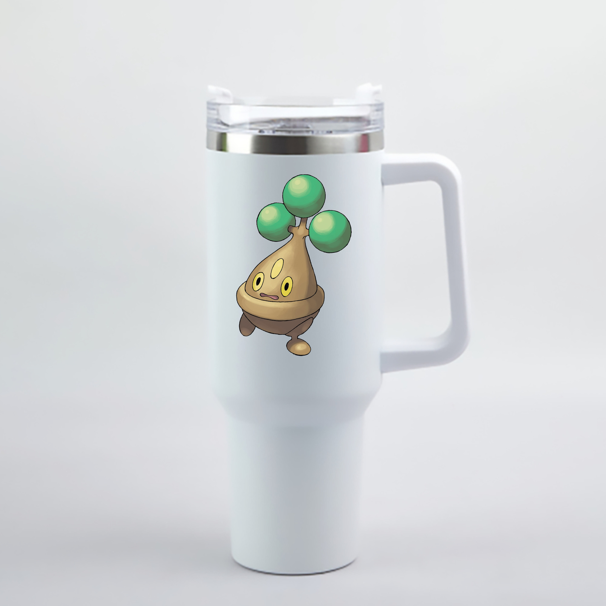 （画像用） ポケットモンスター Pokémon 1200mL車用タンブラー - クリスタルステッカー（プラスチックストロー付き）