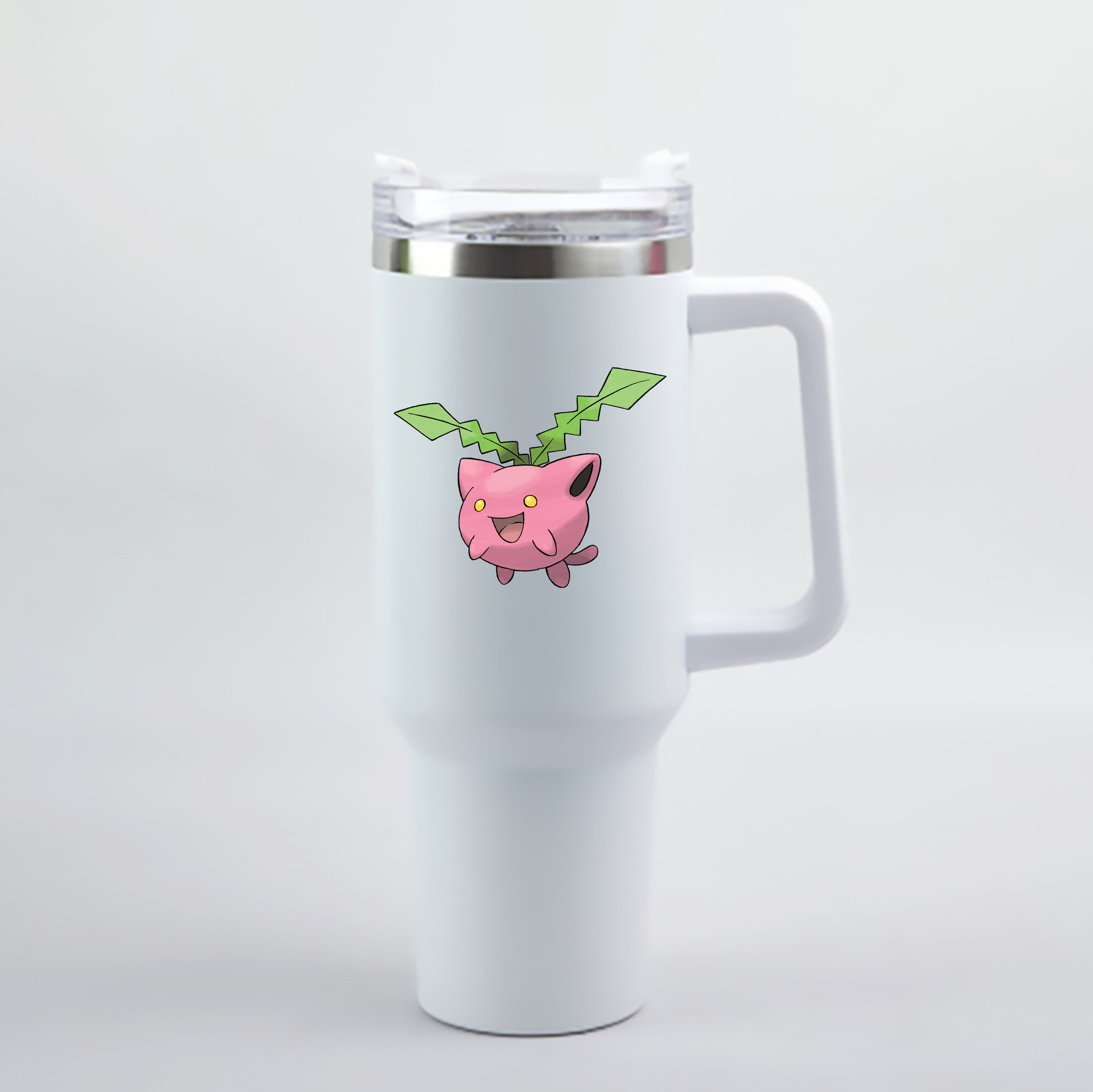 （画像用） ポケットモンスター Pokémon 1200mL車用タンブラー - クリスタルステッカー（プラスチックストロー付き）