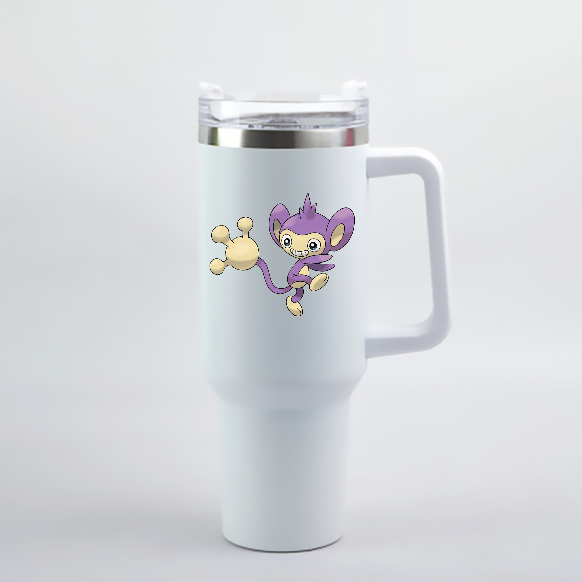 （画像用） ポケットモンスター Pokémon 1200mL車用タンブラー - クリスタルステッカー（プラスチックストロー付き）