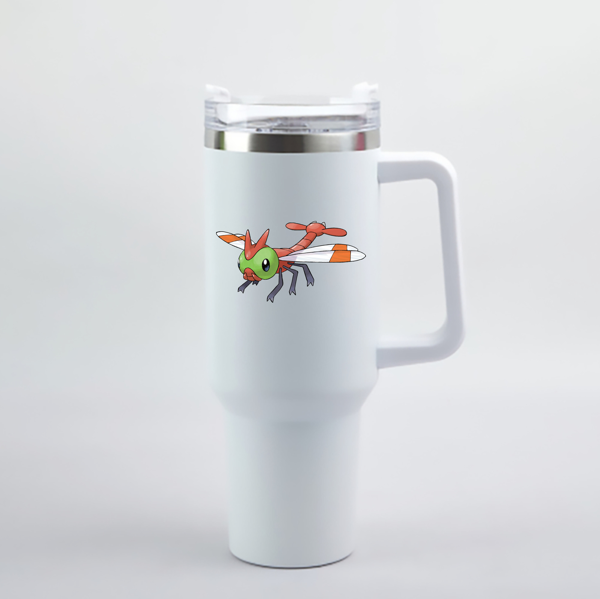 （画像用） ポケットモンスター Pokémon 1200mL車用タンブラー - クリスタルステッカー（プラスチックストロー付き）