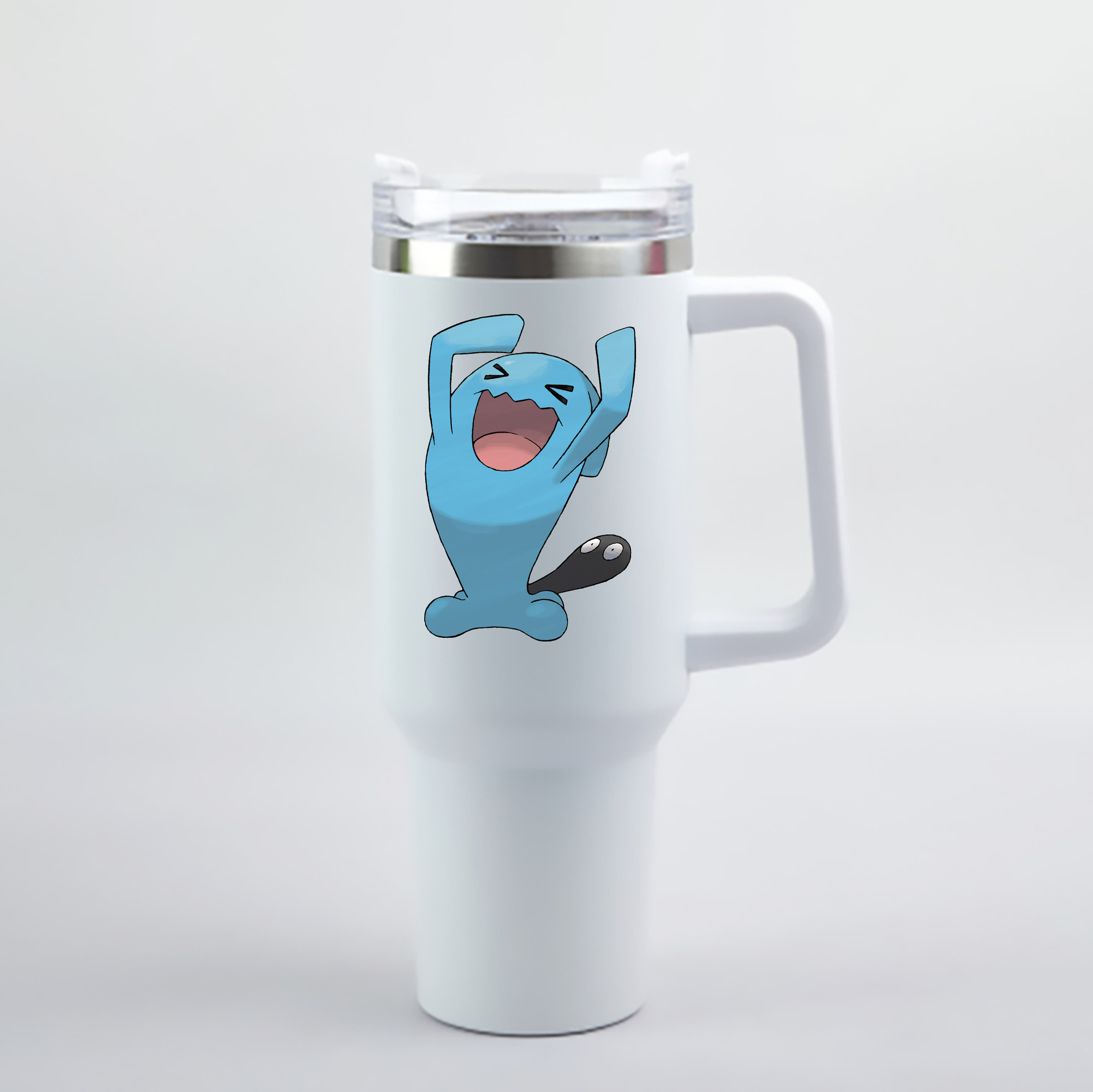 （画像用） ポケットモンスター Pokémon 1200mL車用タンブラー - クリスタルステッカー（プラスチックストロー付き）