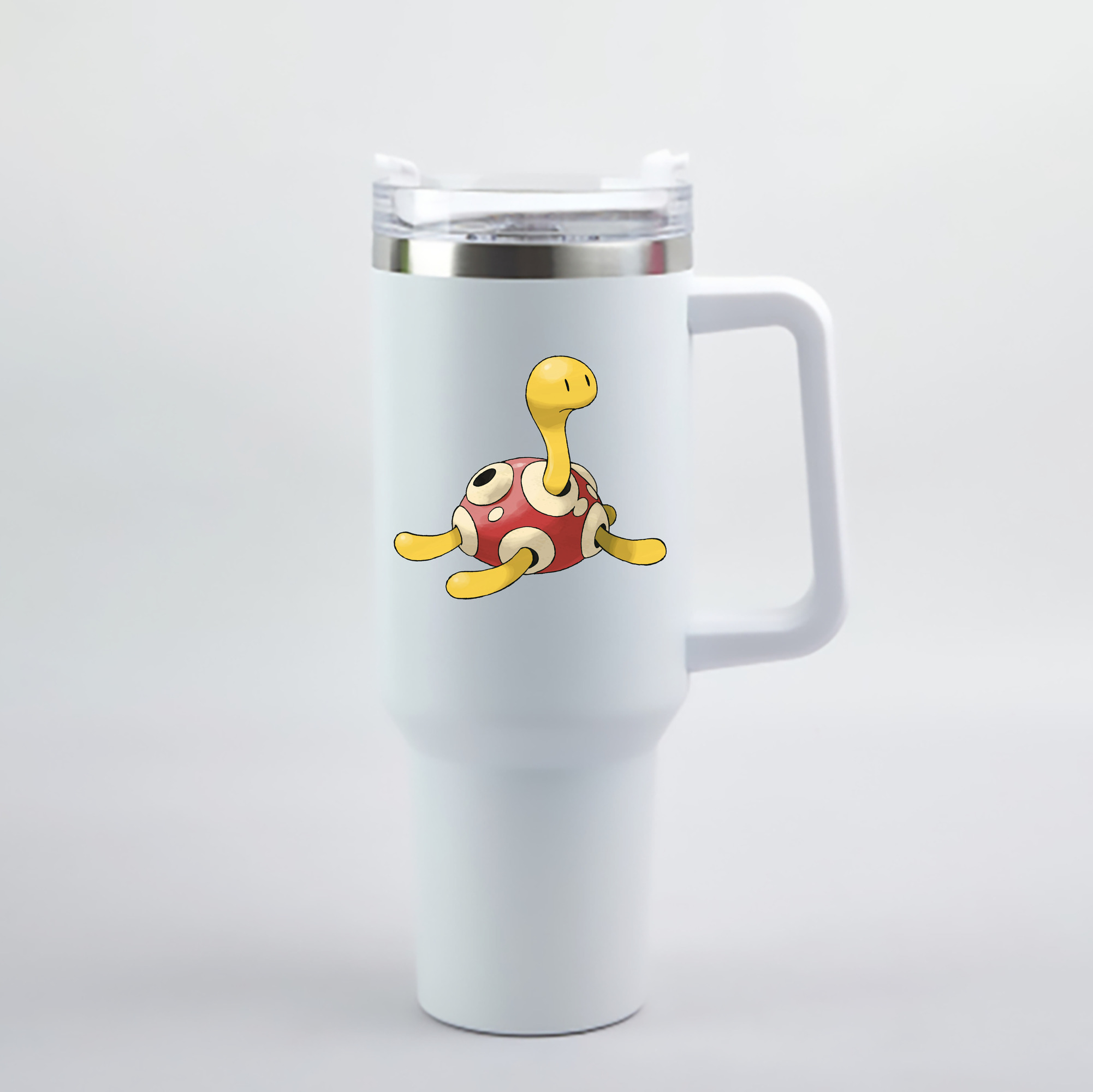 （画像用） ポケットモンスター Pokémon 1200mL車用タンブラー - クリスタルステッカー（プラスチックストロー付き）