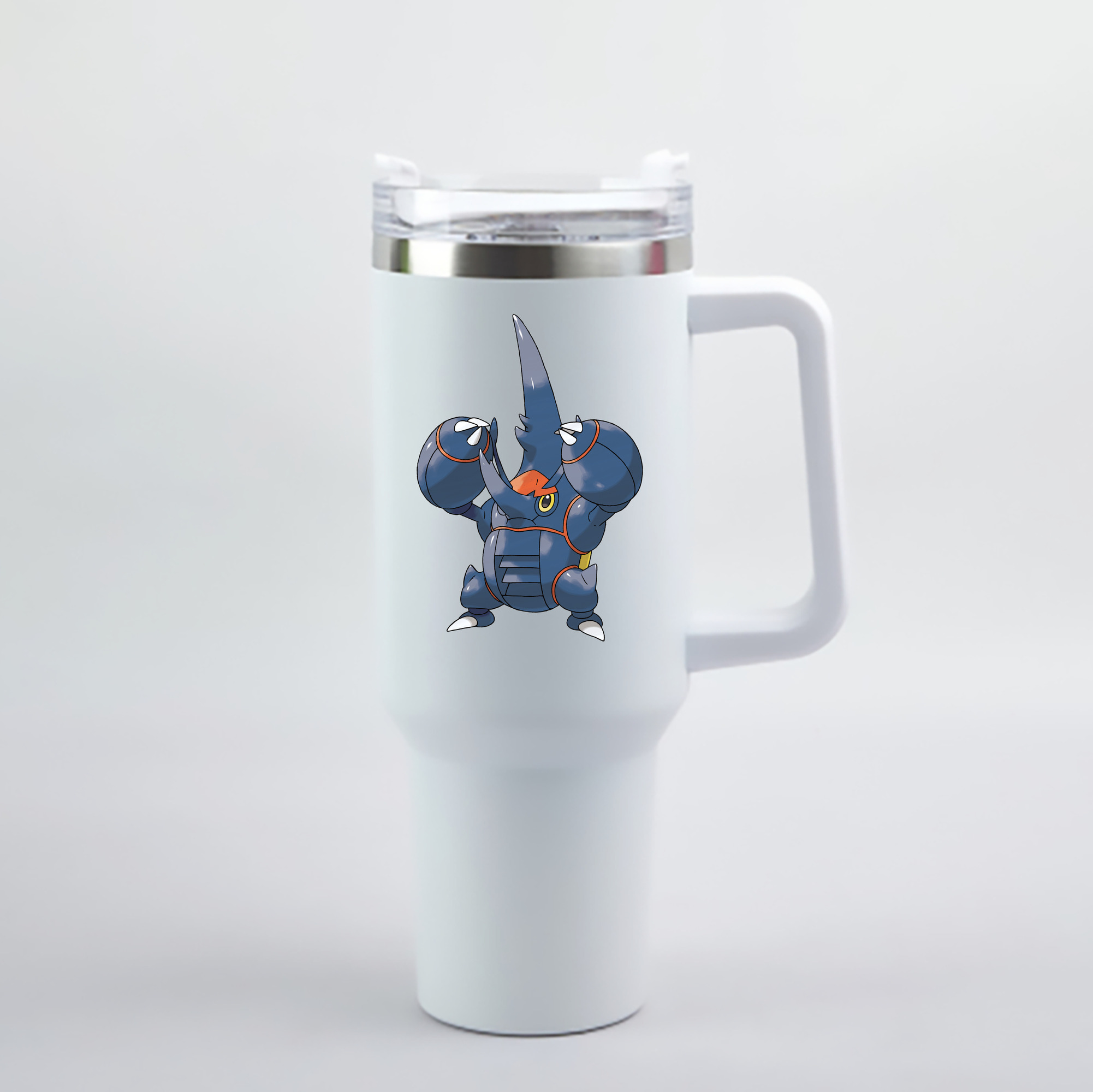 （画像用） ポケットモンスター Pokémon 1200mL車用タンブラー - クリスタルステッカー（プラスチックストロー付き）