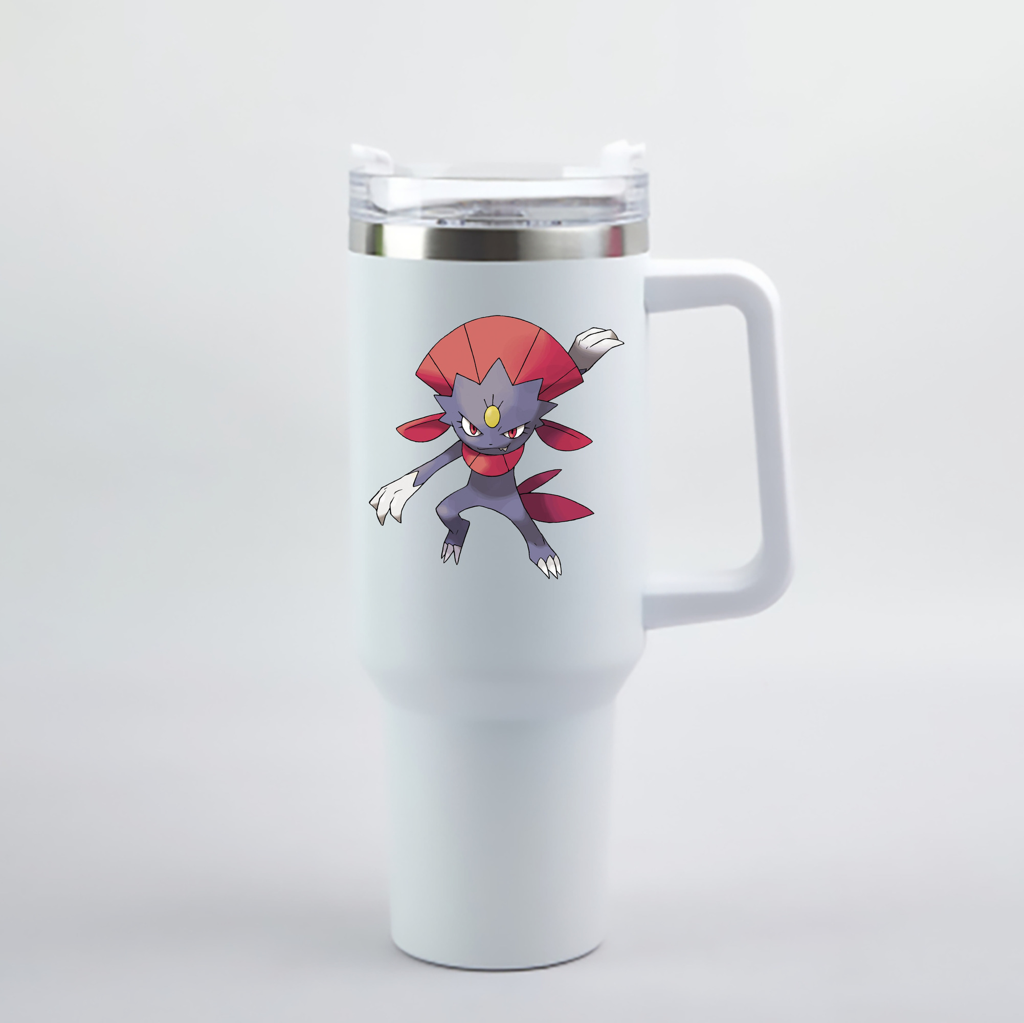 （画像用） ポケットモンスター Pokémon 1200mL車用タンブラー - クリスタルステッカー（プラスチックストロー付き）