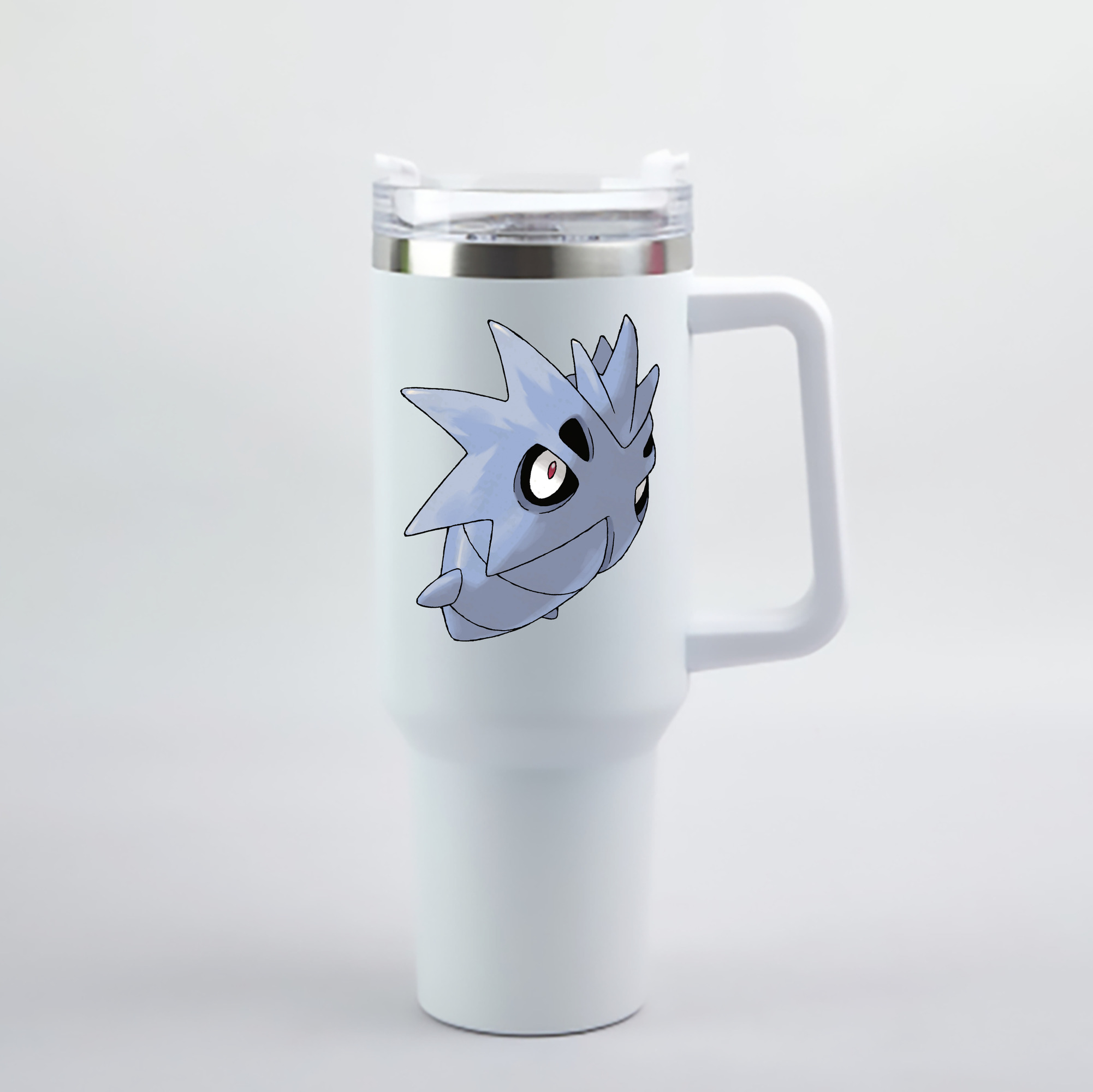 （画像用） ポケットモンスター Pokémon 1200mL車用タンブラー - クリスタルステッカー（プラスチックストロー付き）