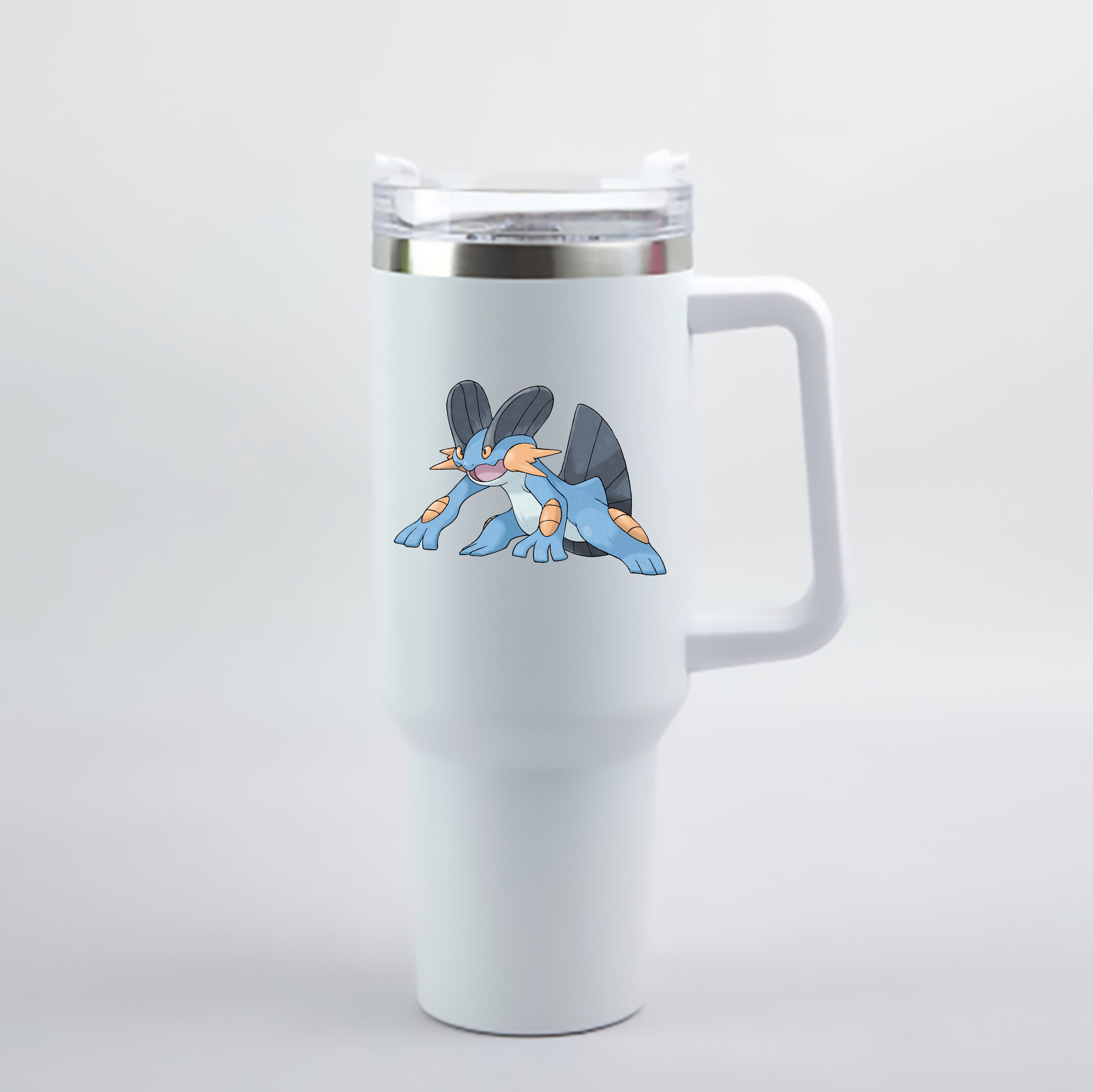 （画像用） ポケットモンスター Pokémon 1200mL車用タンブラー - クリスタルステッカー（プラスチックストロー付き）