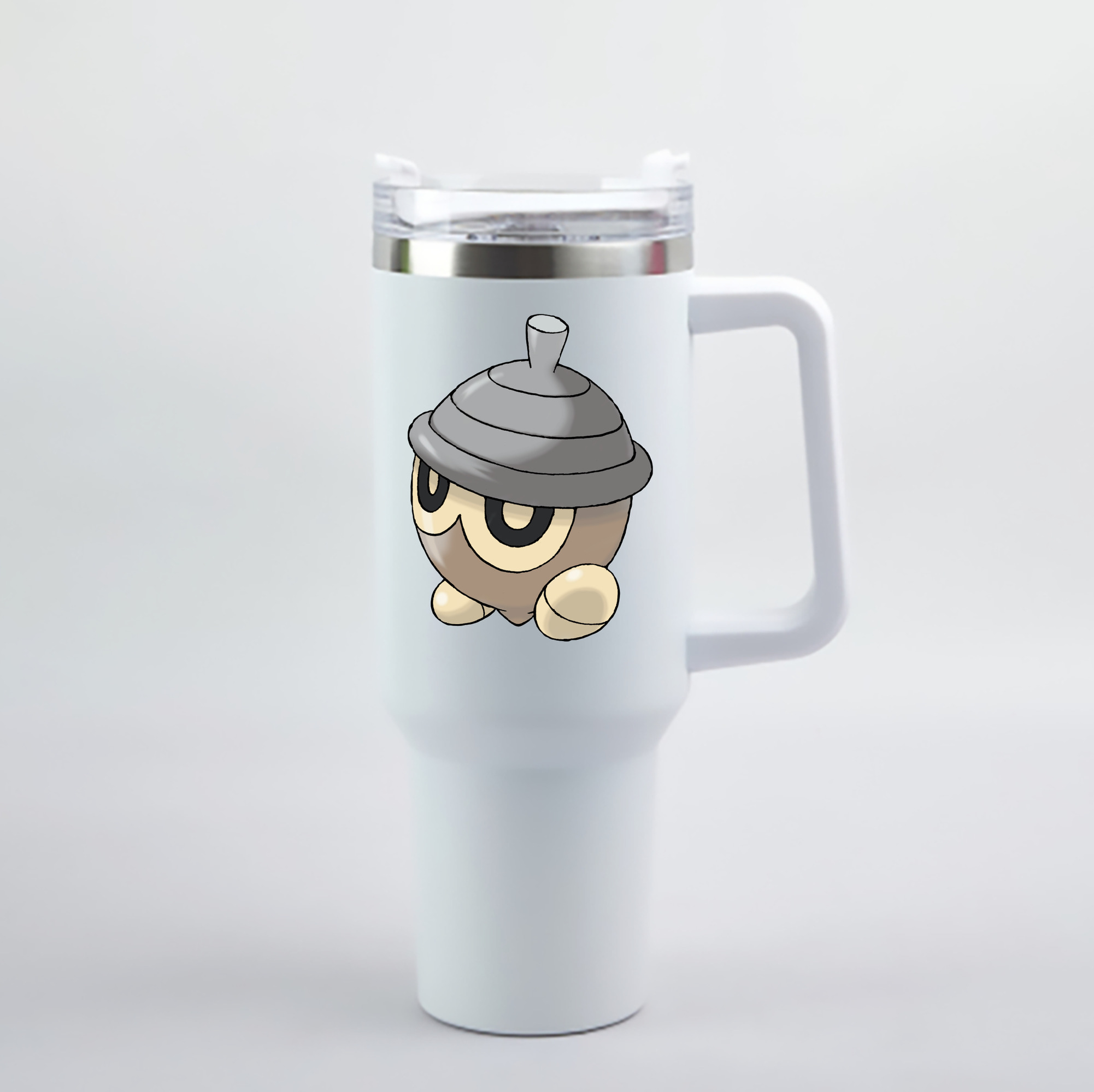 （画像用） ポケットモンスター Pokémon 1200mL車用タンブラー - クリスタルステッカー（プラスチックストロー付き）