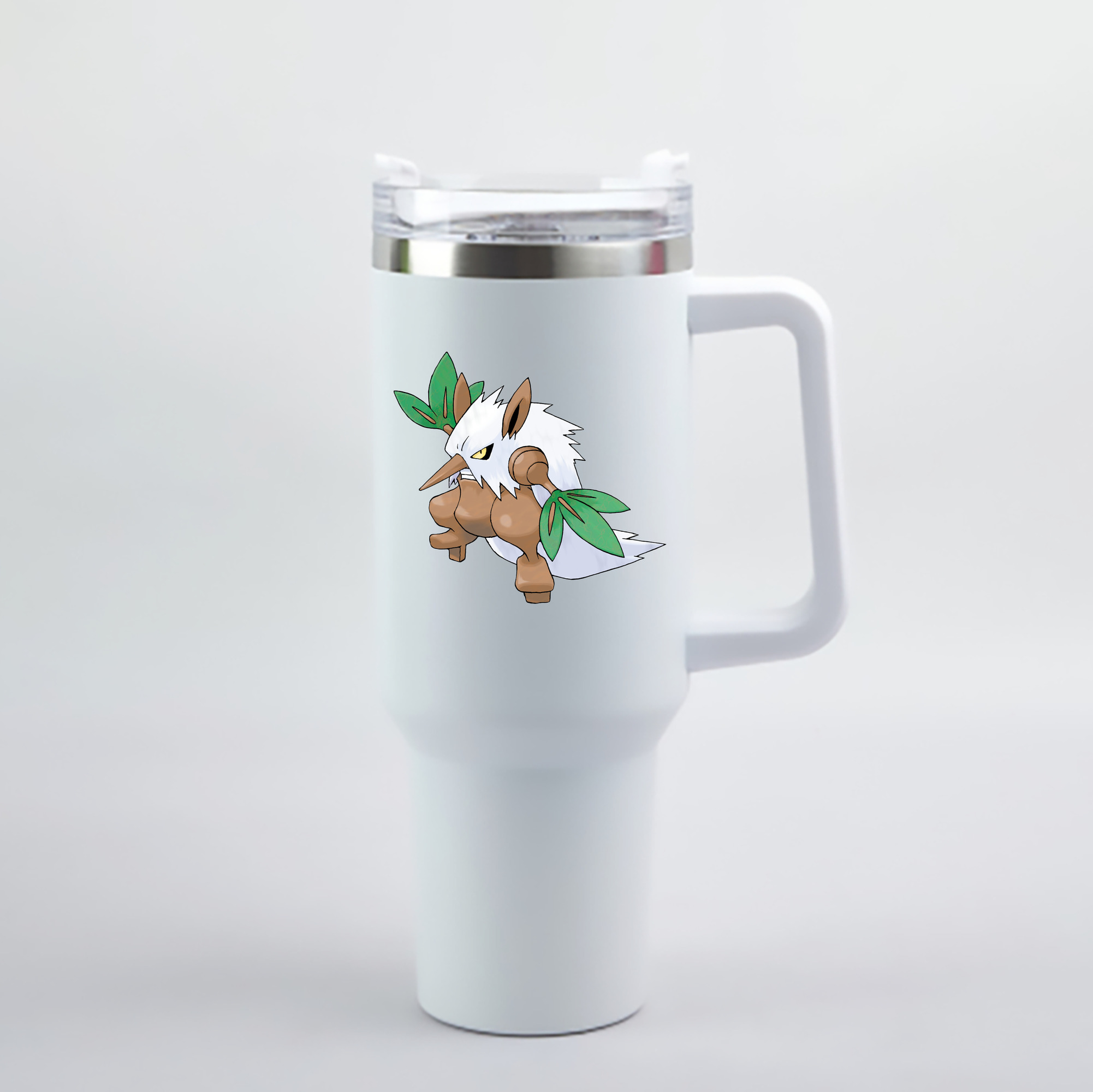 （画像用） ポケットモンスター Pokémon 1200mL車用タンブラー - クリスタルステッカー（プラスチックストロー付き）