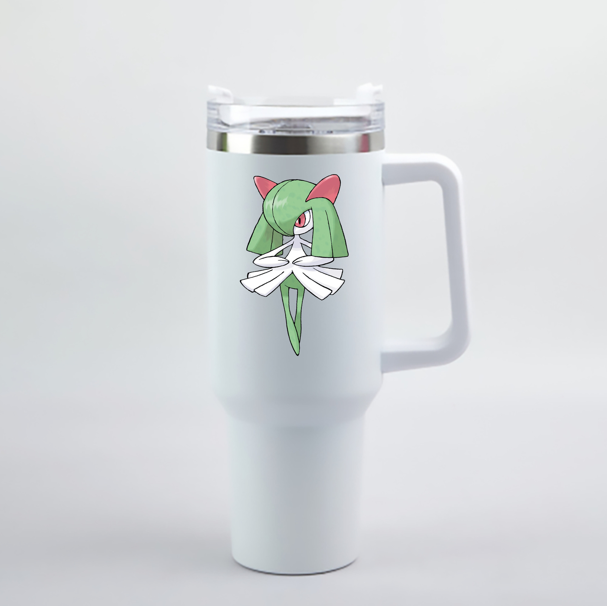 （画像用） ポケットモンスター Pokémon 1200mL車用タンブラー - クリスタルステッカー（プラスチックストロー付き）