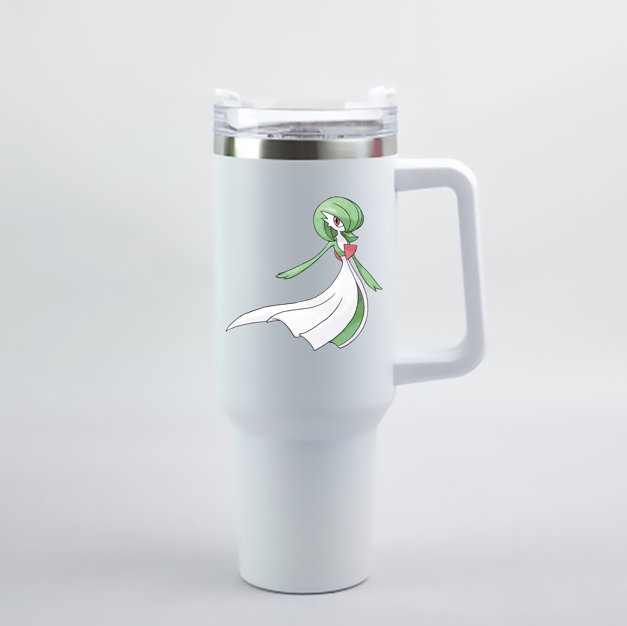 （画像用） ポケットモンスター Pokémon 1200mL車用タンブラー - クリスタルステッカー（プラスチックストロー付き）