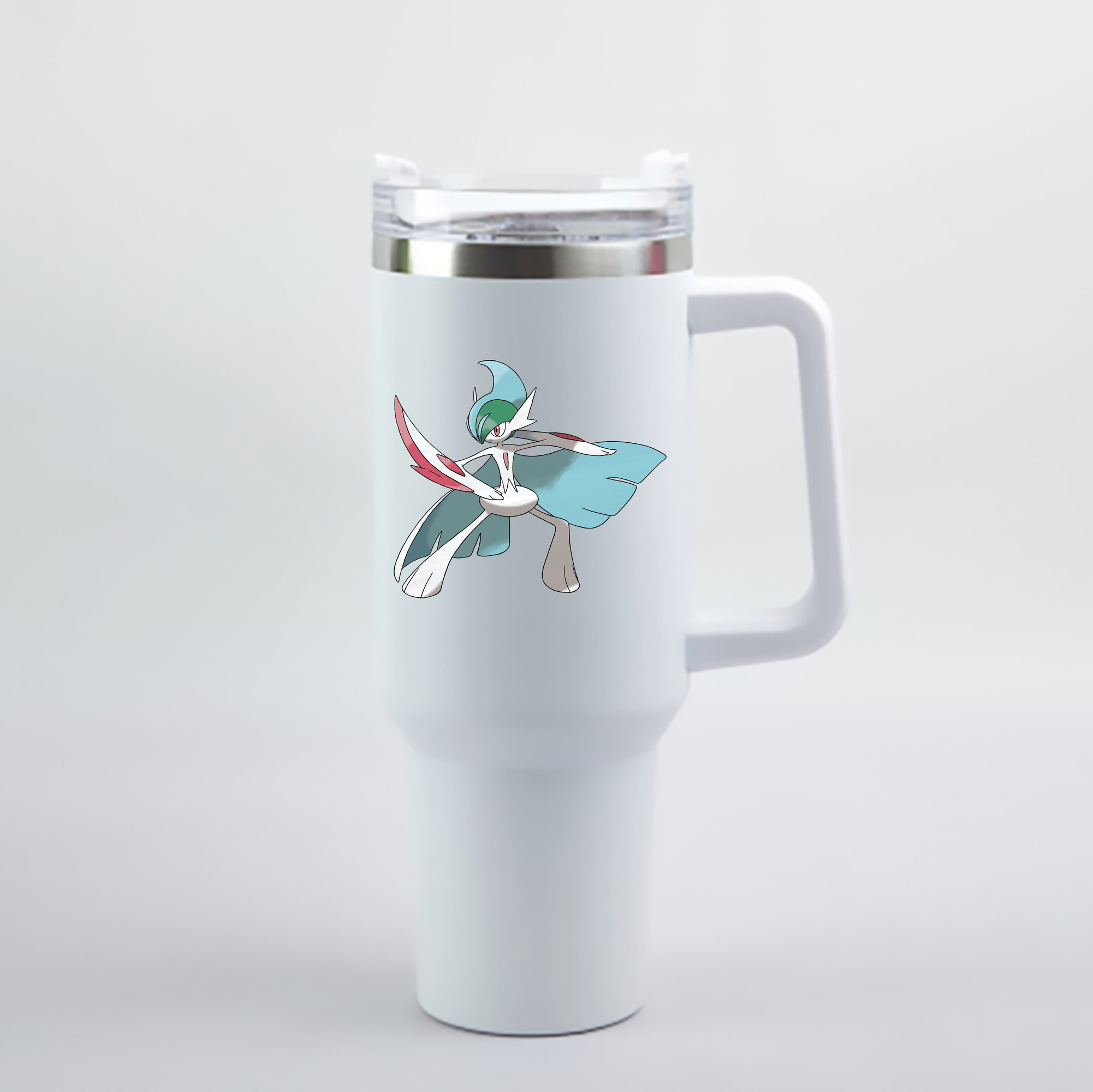 （画像用） ポケットモンスター Pokémon 1200mL車用タンブラー - クリスタルステッカー（プラスチックストロー付き）
