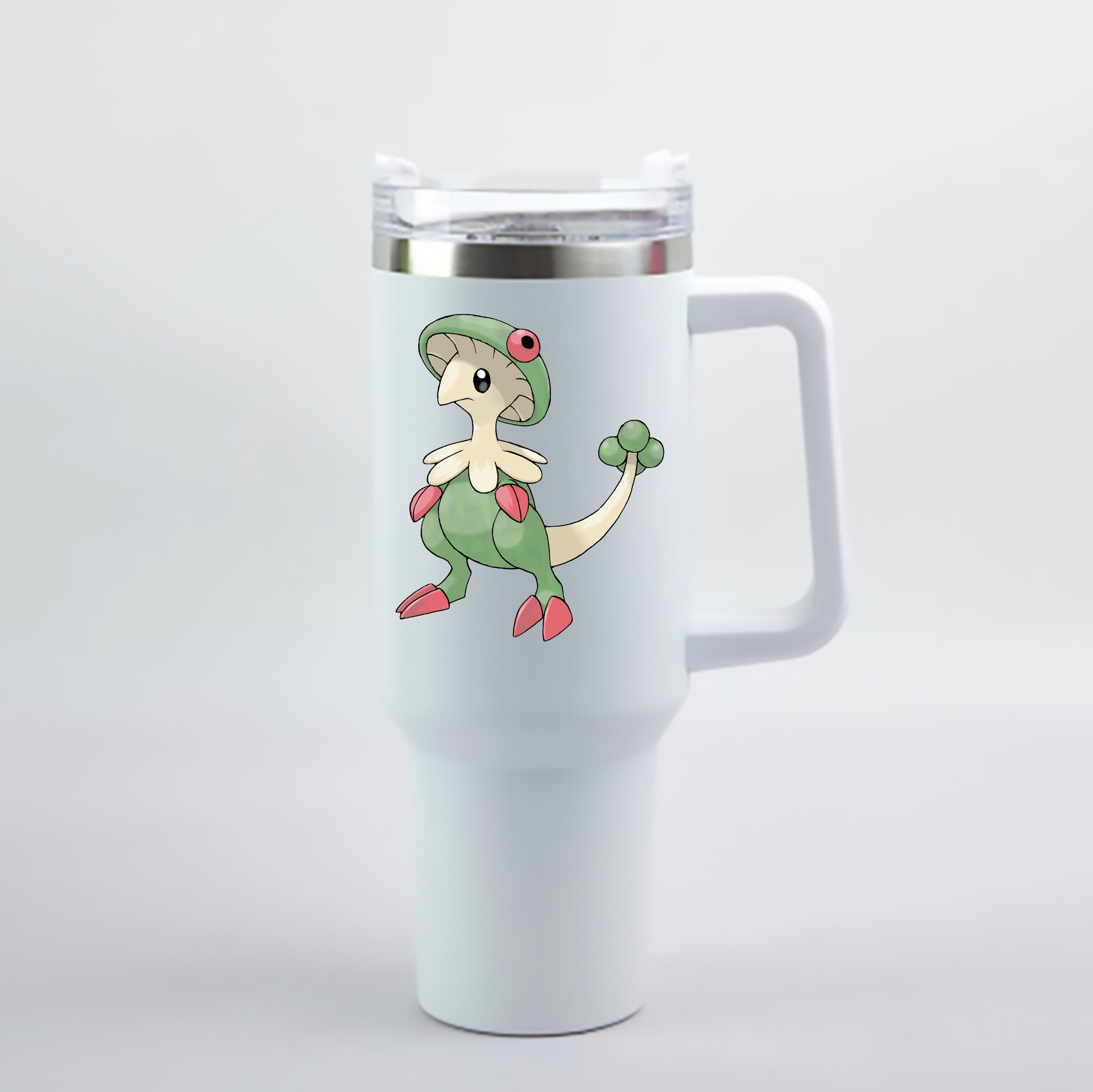 （画像用） ポケットモンスター Pokémon 1200mL車用タンブラー - クリスタルステッカー（プラスチックストロー付き）