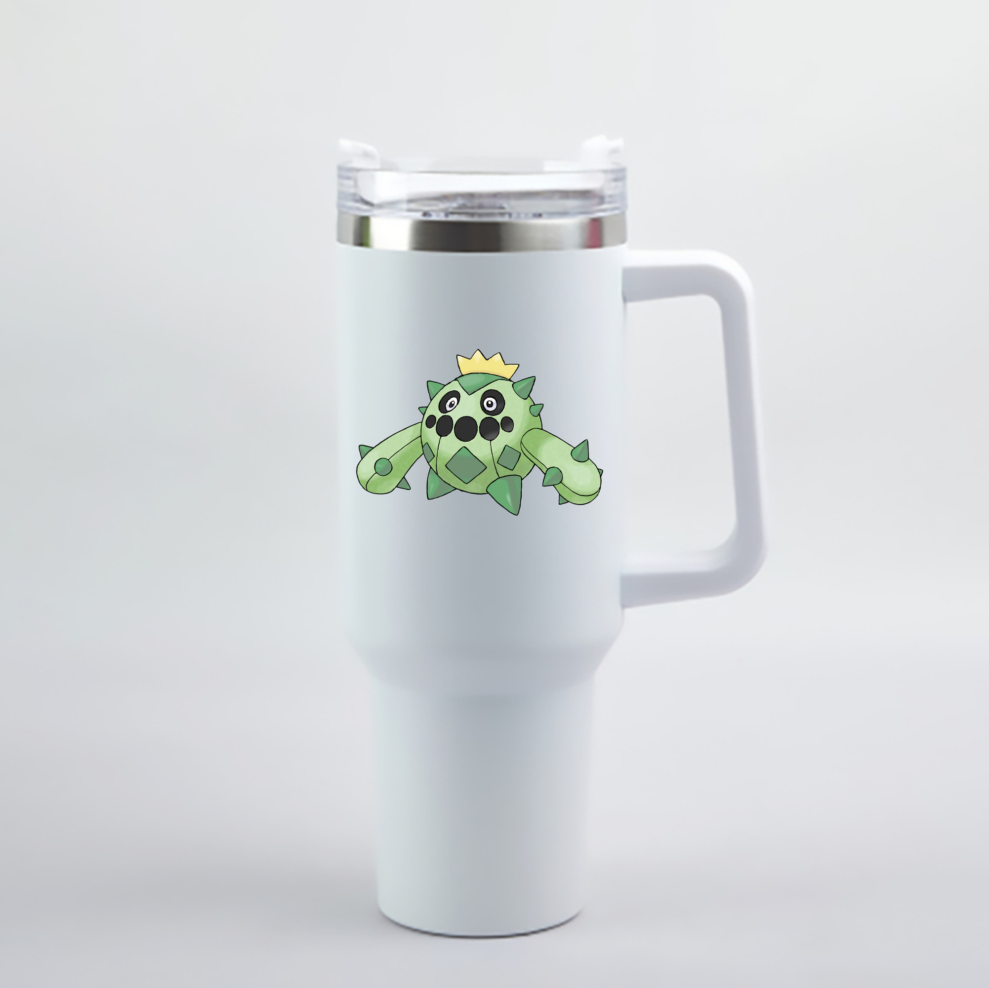 （画像用） ポケットモンスター Pokémon 1200mL車用タンブラー - クリスタルステッカー（プラスチックストロー付き）