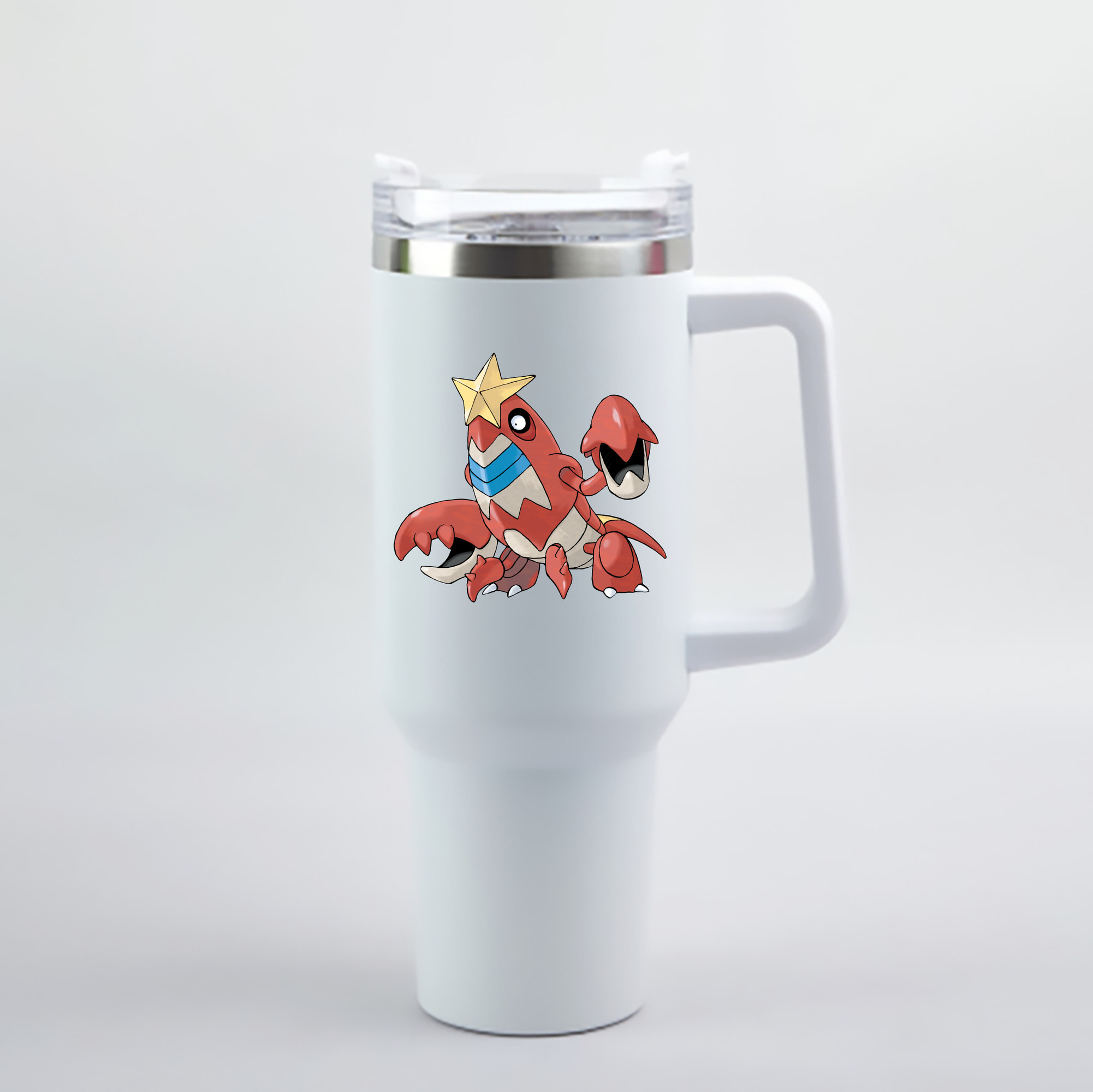 （画像用） ポケットモンスター Pokémon 1200mL車用タンブラー - クリスタルステッカー（プラスチックストロー付き）