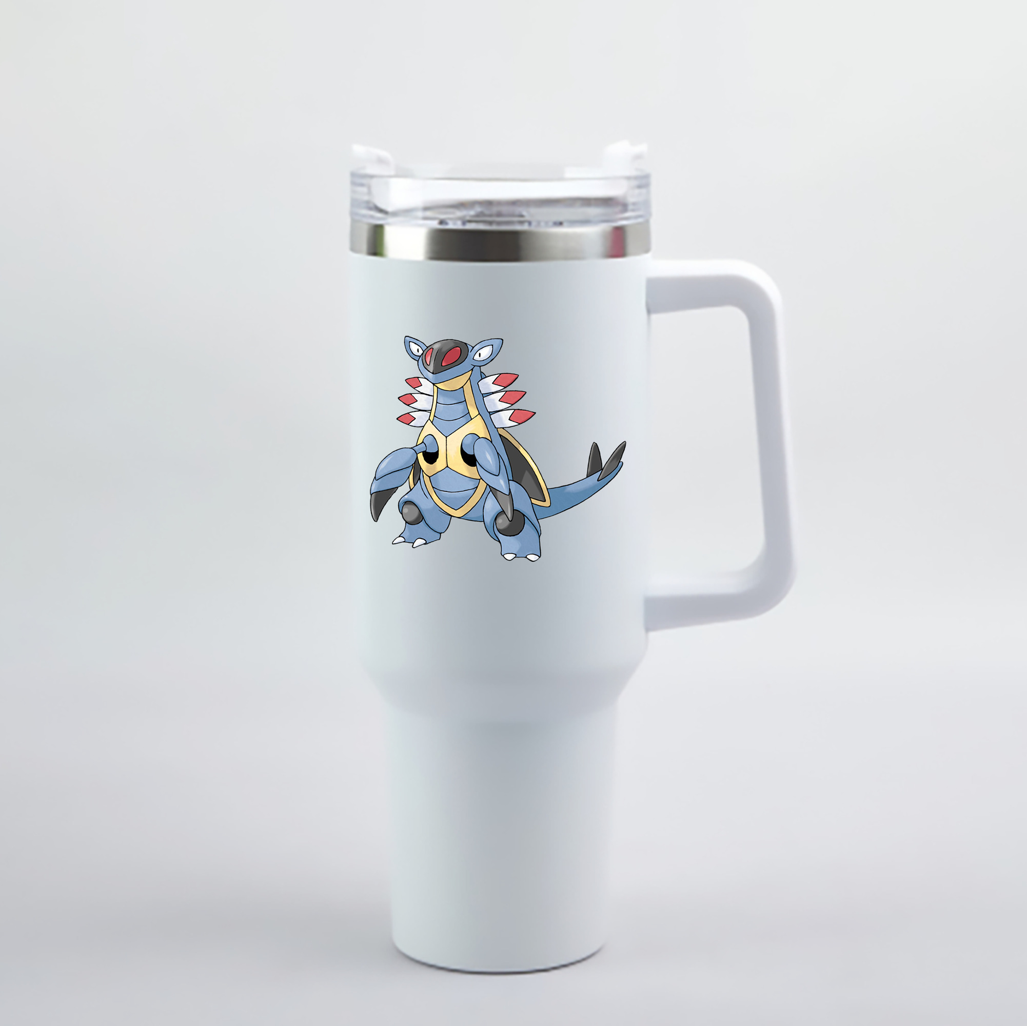 （画像用） ポケットモンスター Pokémon 1200mL車用タンブラー - クリスタルステッカー（プラスチックストロー付き）